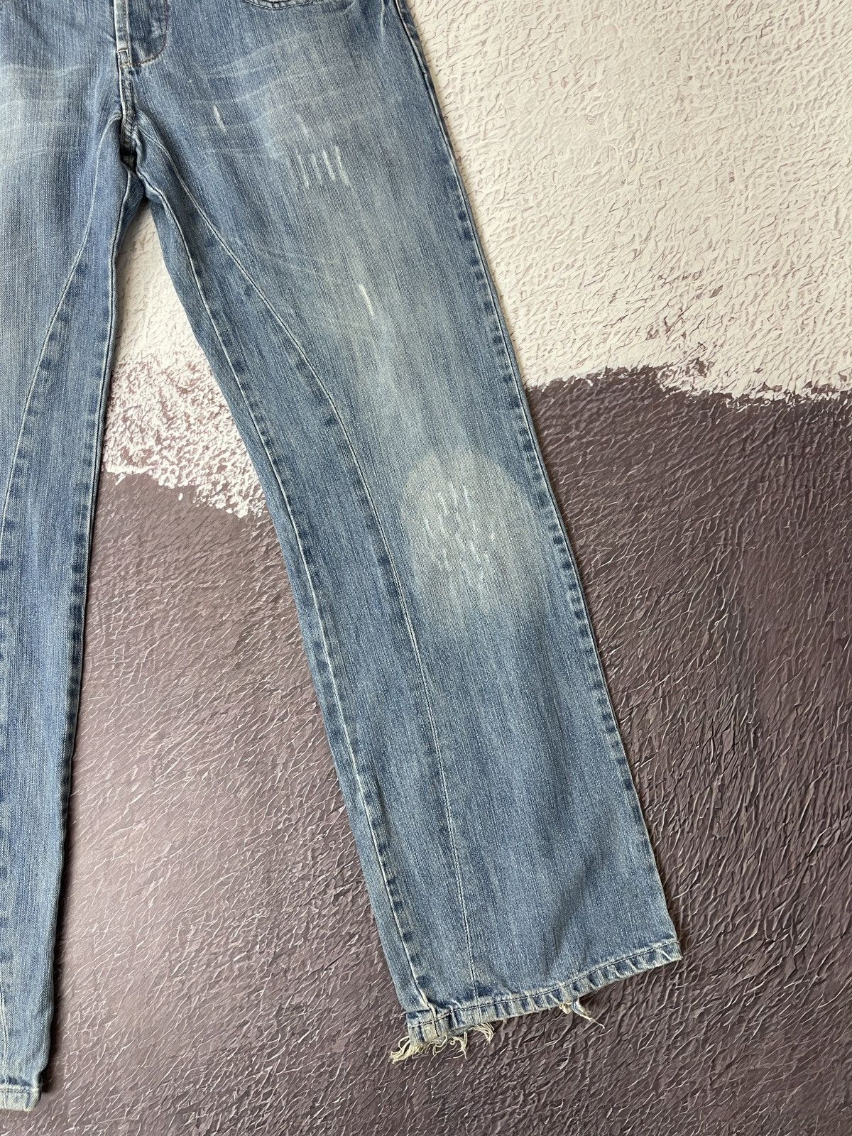 G-Star G-Star Raw vintage Elwood big logo distressed denim jeans Size US 31 - 5 Thumbnail