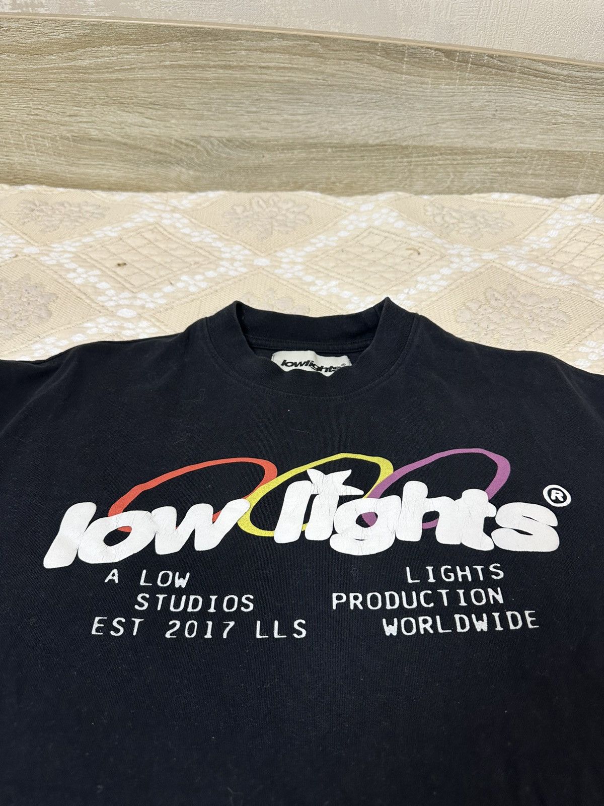 Low Light Studios 🔥 Low Lights Studios Big Logo Worldwide T Shirt Black Size US XS / EU 42 / 0 - 5 Thumbnail