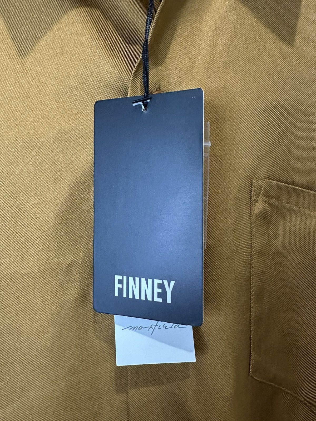 Other FINNEY BOYFRIEND SILK SHIRT CARAMEL Size US L / EU 52-54 / 3 - 2 Thumbnail