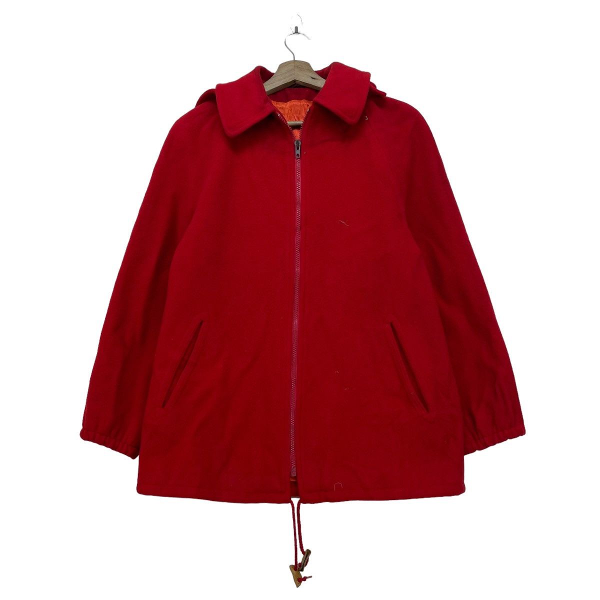Autumn Cashmere × Mackintosh × Vintage Mackintosh Red Wool Jacket Size US M / EU 48-50 / 2 - 1 Thumbnail