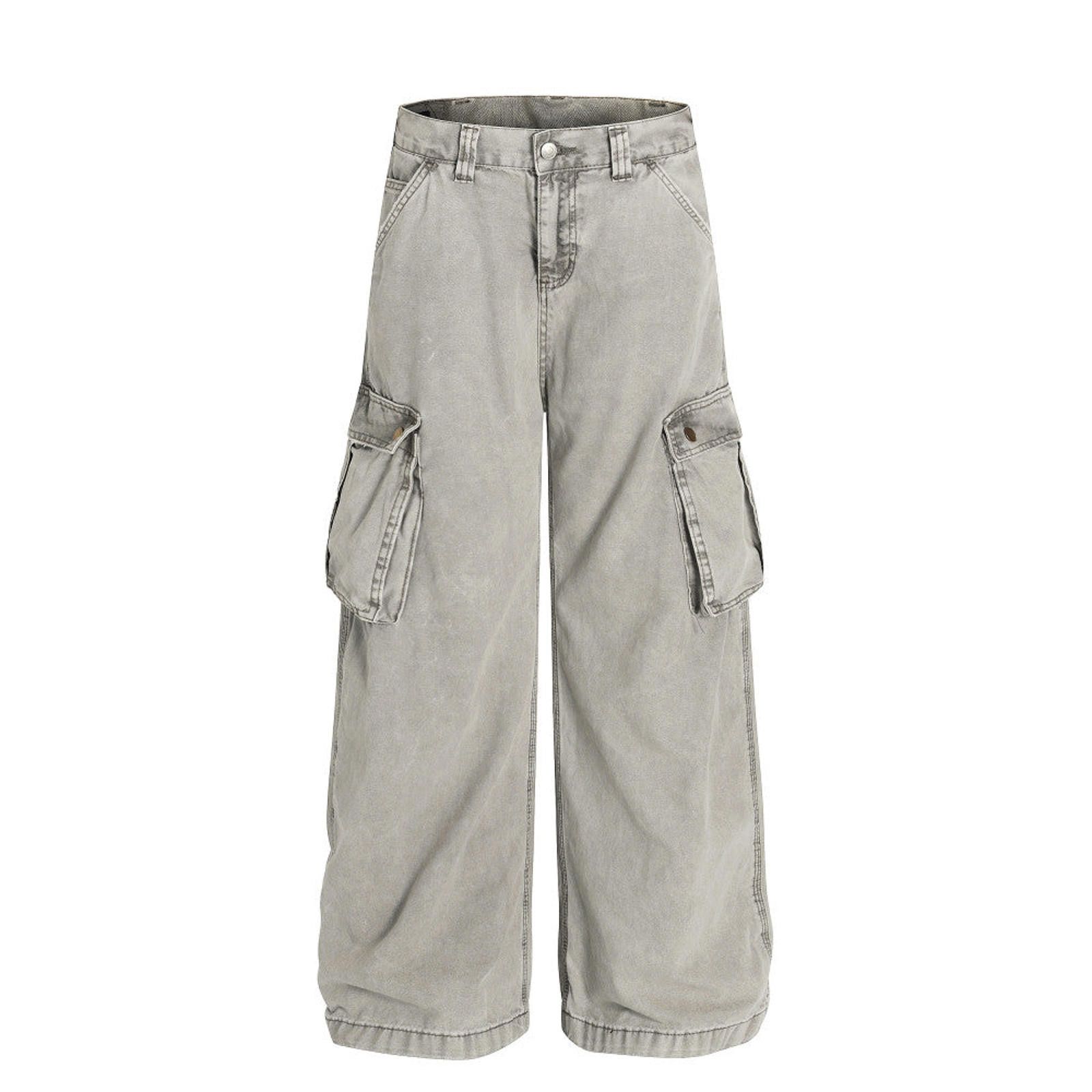 Other Multi Pocket Gray Cargo Pants Size US 30 / EU 46 - 5 Thumbnail