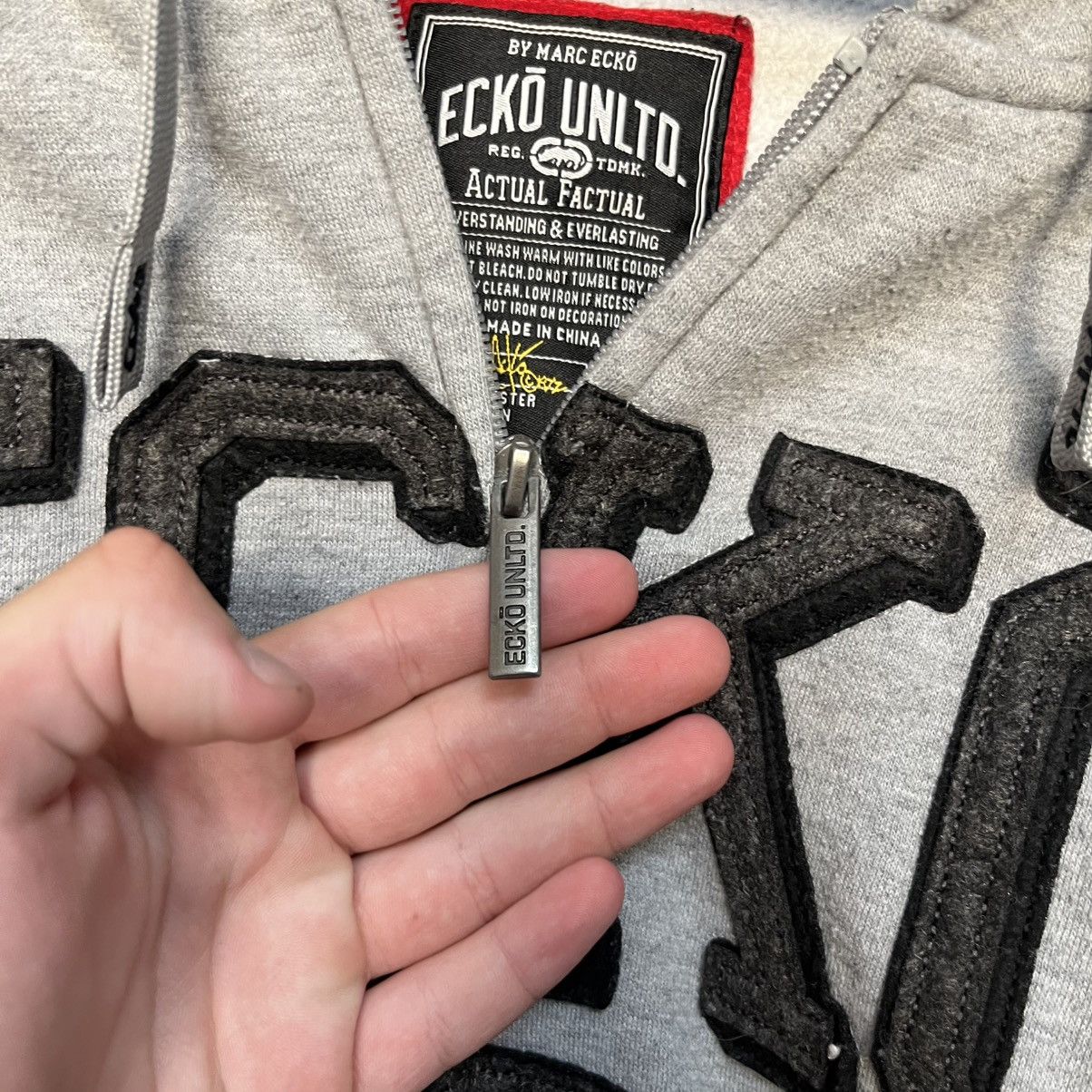Ecko Unltd. Vintage Y2K Ecko UNLTD Zip Hoodie Big Logo Rap Size US XL / EU 56 / 4 - 6 Thumbnail