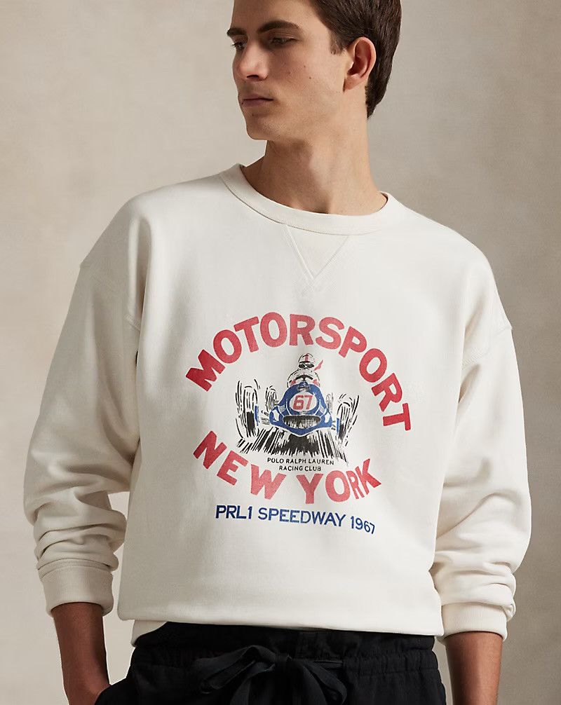Polo Ralph Lauren Polo Ralph Lauren Vintage Fit Fleece Graphic Sweatshirt XL Size US XL / EU 56 / 4 - 4 Thumbnail