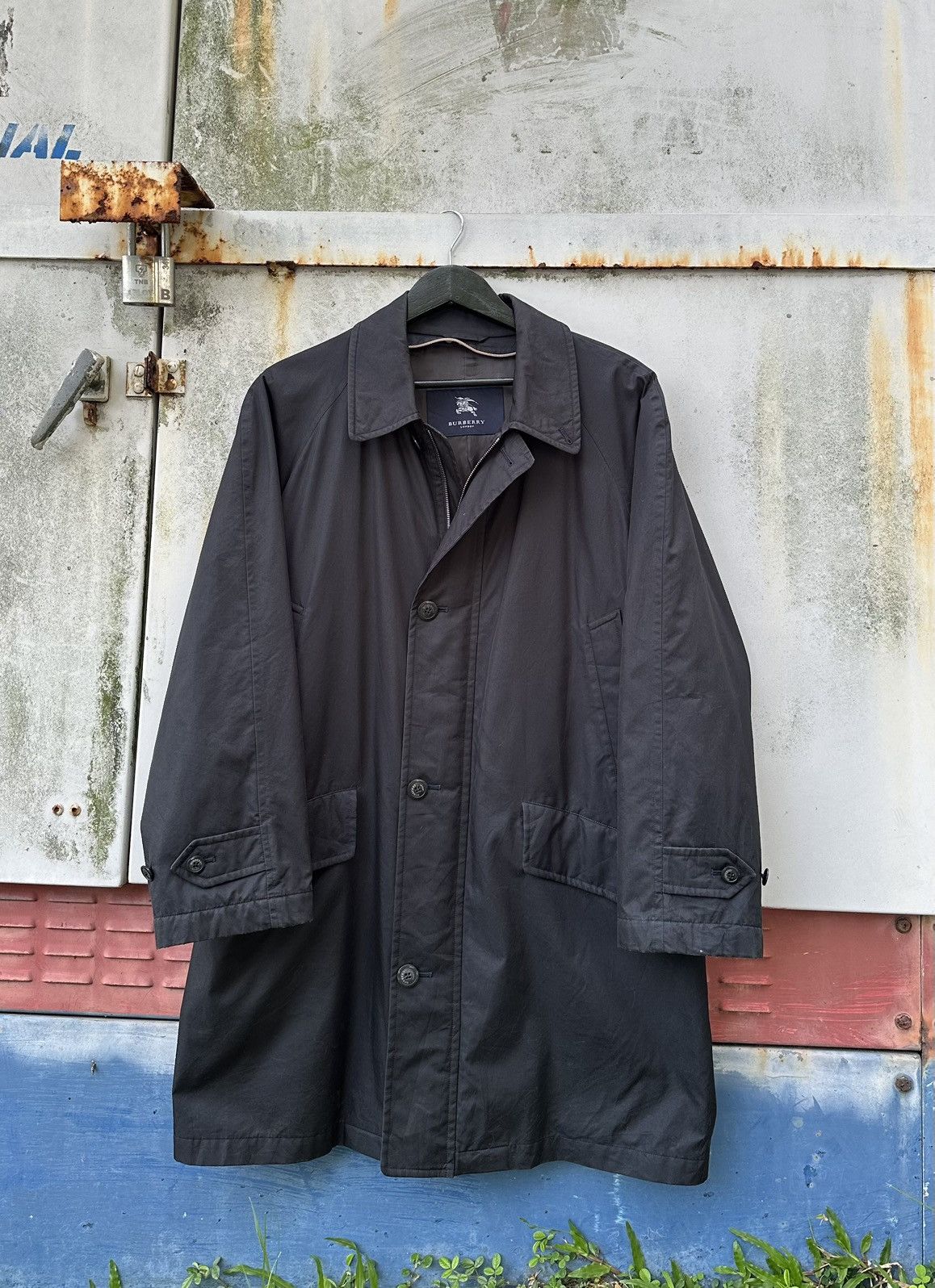 Burberry 👹Burberry London Long Jacket Size US L / EU 52-54 / 3 - 1 Thumbnail