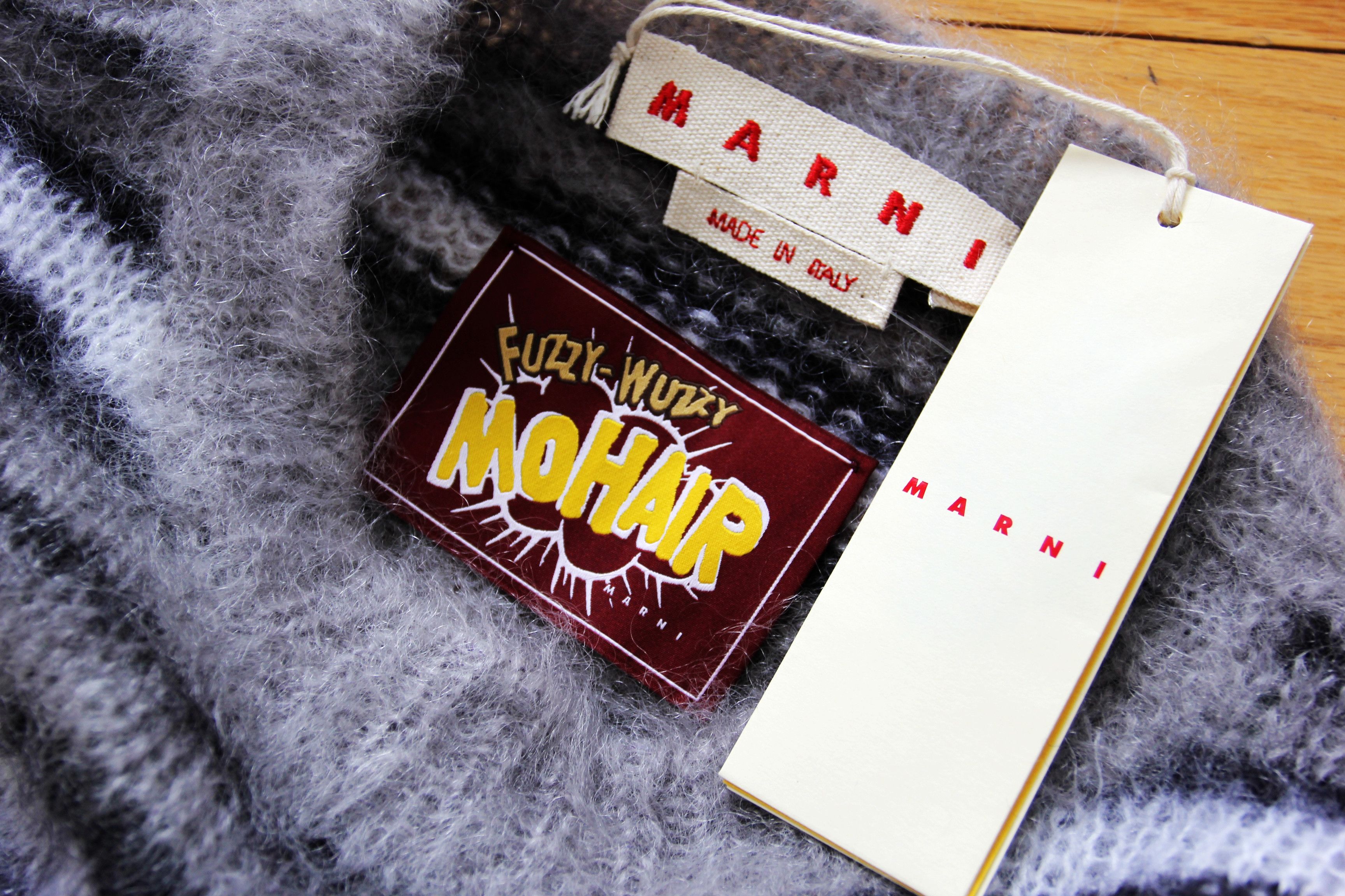Marni BNWT AW24 MARNI FUZZY WUZZY MOHAIR BRUSHED SWEATER 48 Size US M / EU 48-50 / 2 - 9 Thumbnail