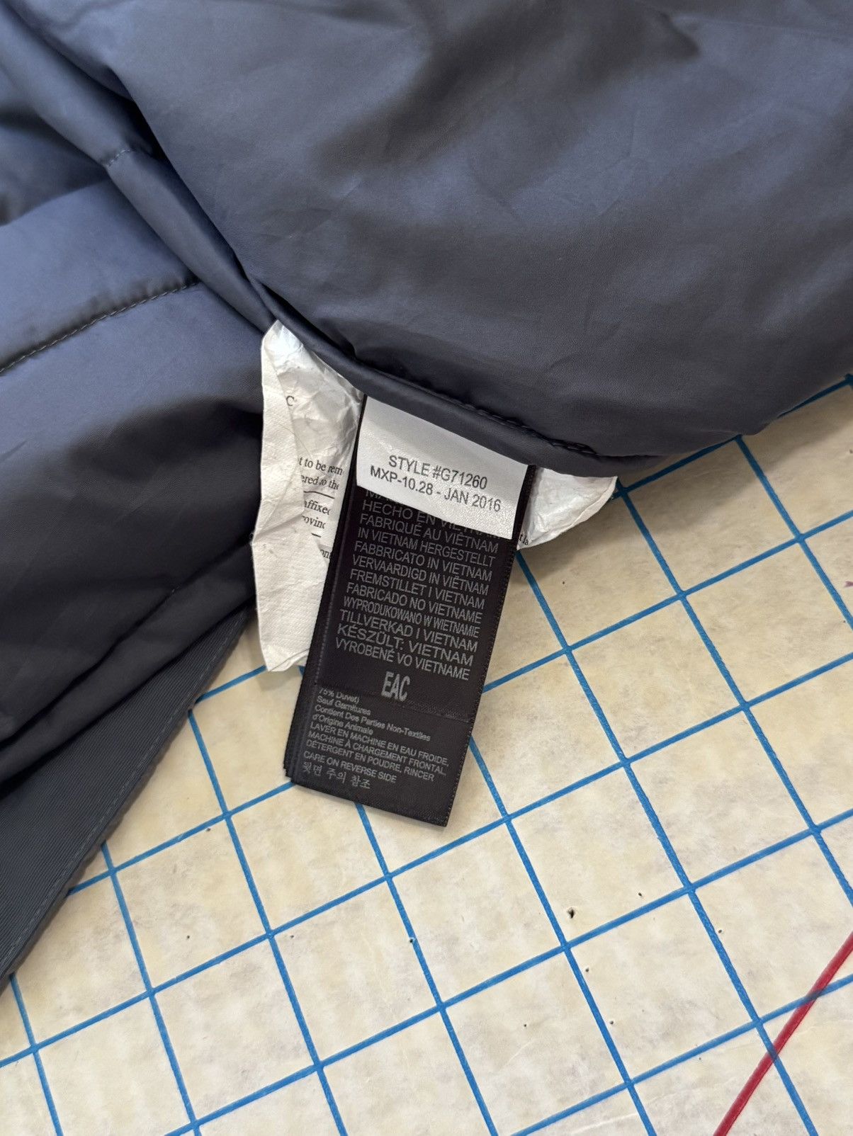 Marmot Marmot 600 Fill Full Zip Puffer Jacket Blue Mens Size Medium Size US M / EU 48-50 / 2 - 9 Thumbnail