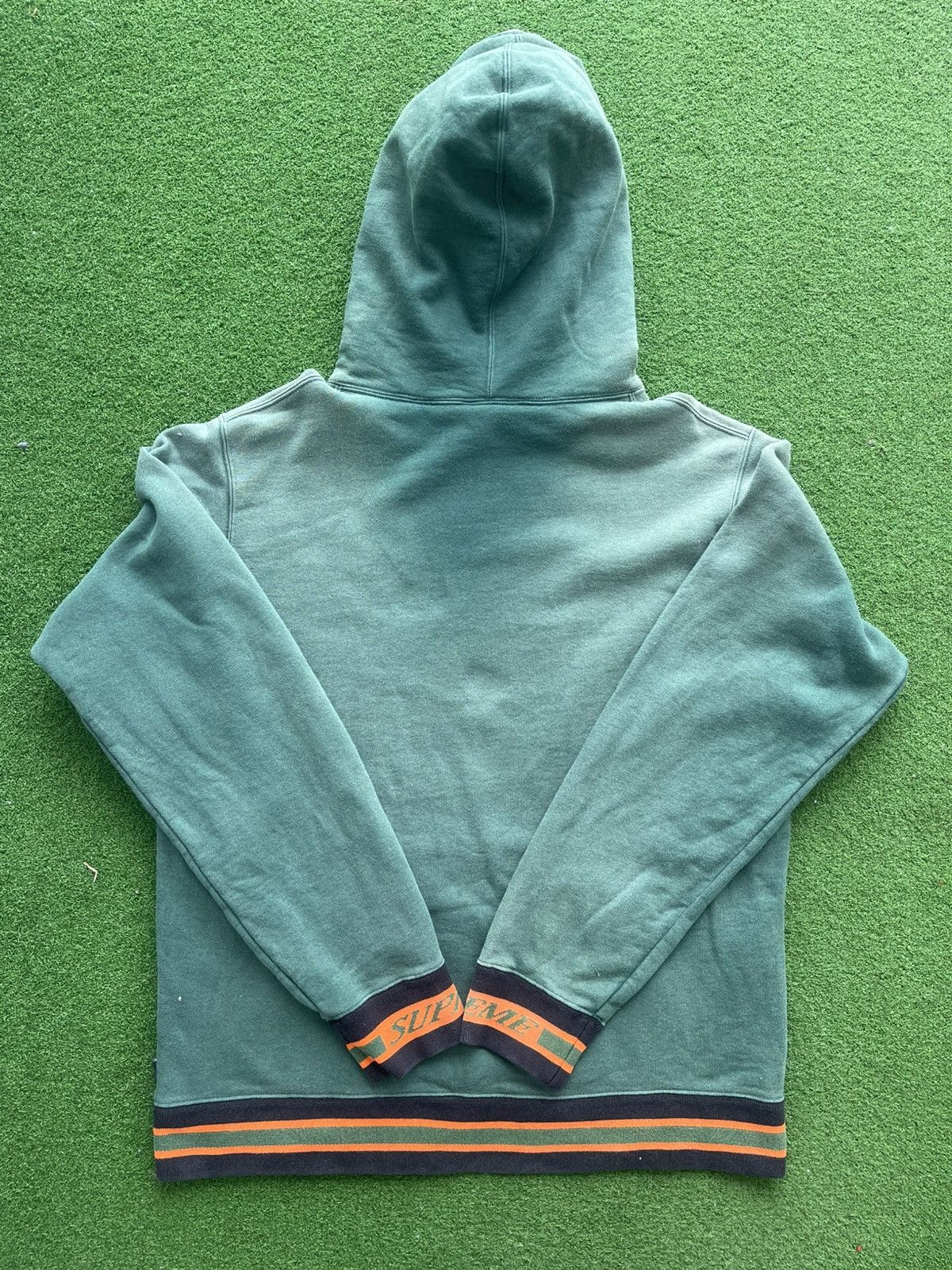 Supreme 🔥HOT🔥VINTAGE SUPREME STRIPED RIB HOODIES VERY RARE Size US L / EU 52-54 / 3 - 10 Thumbnail
