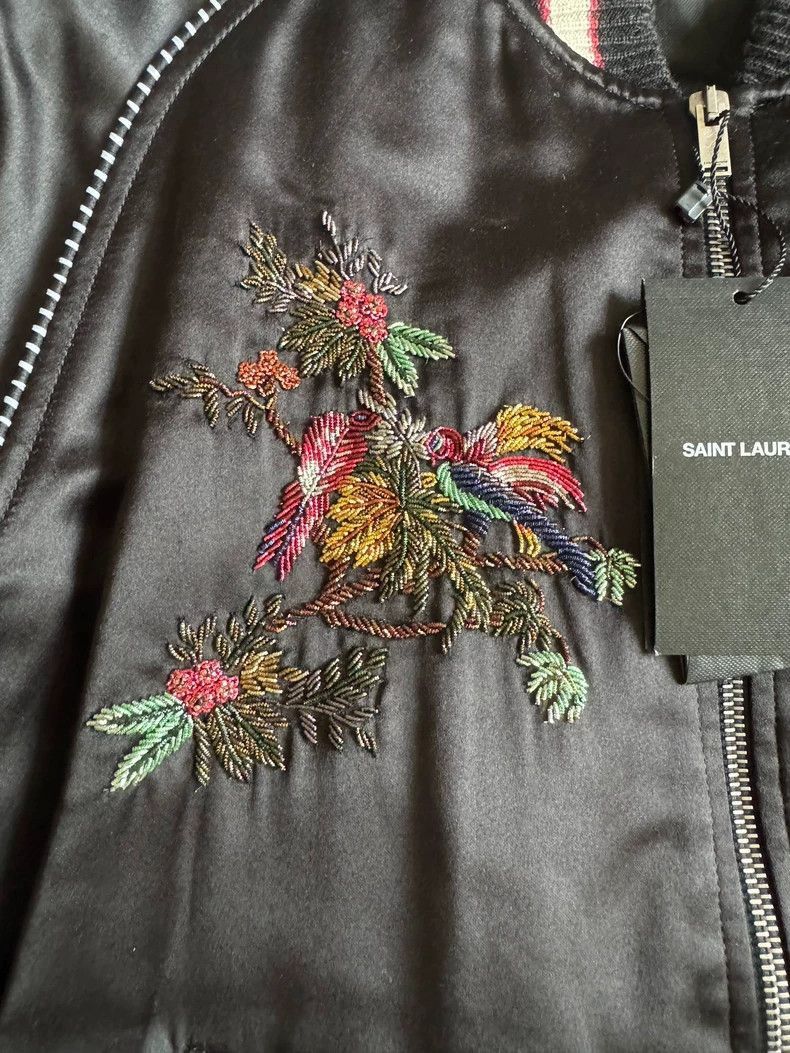 Saint Laurent Paris Saint Laurent Paris Embroidered heavy-duty jacket-2506 Size US S / EU 44-46 / 1 - 2 Thumbnail