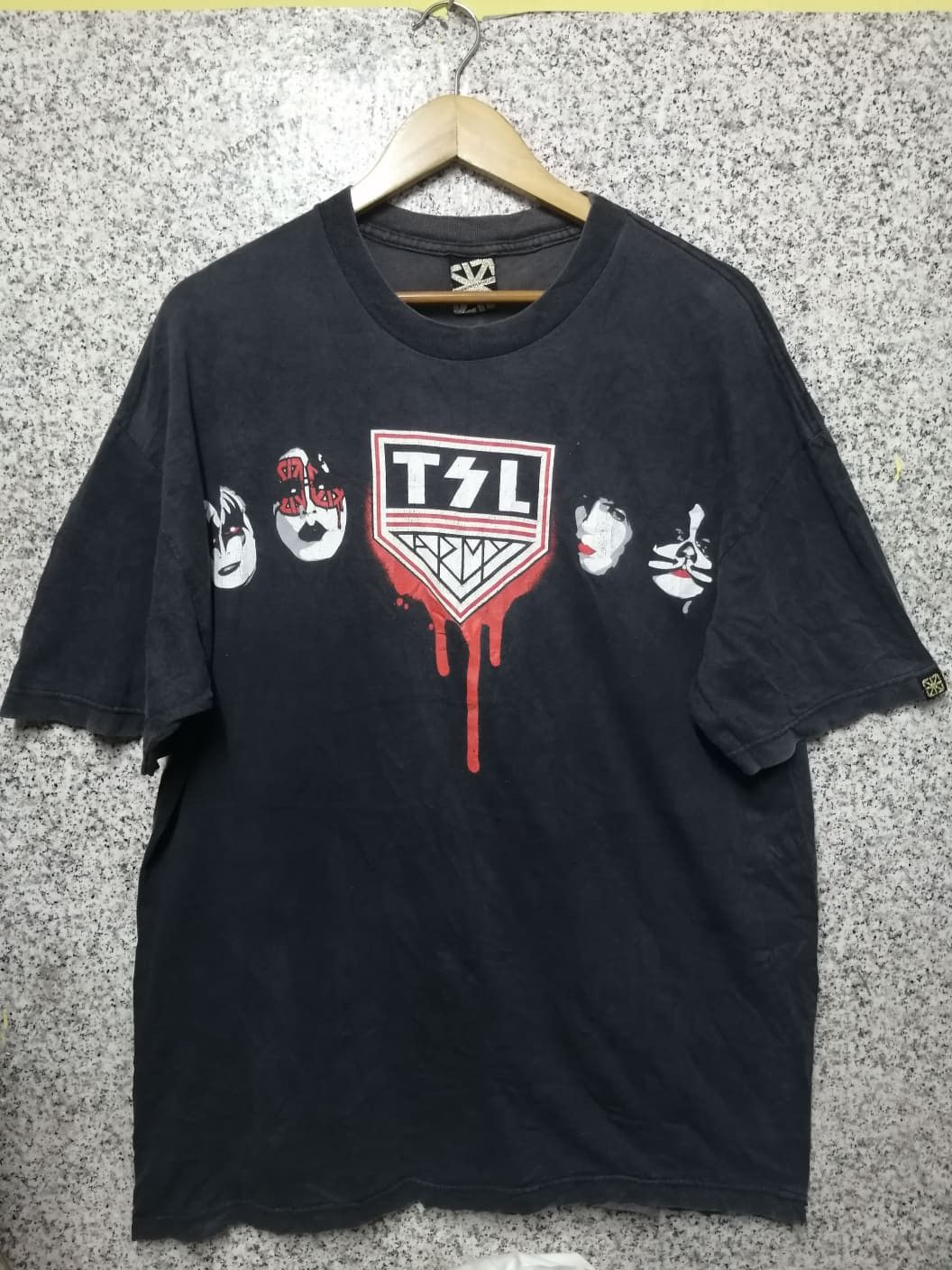 Band Tees × Vintage 90s VINTAGE KISS VERY RARE Size US XL / EU 56 / 4 - 1 Thumbnail