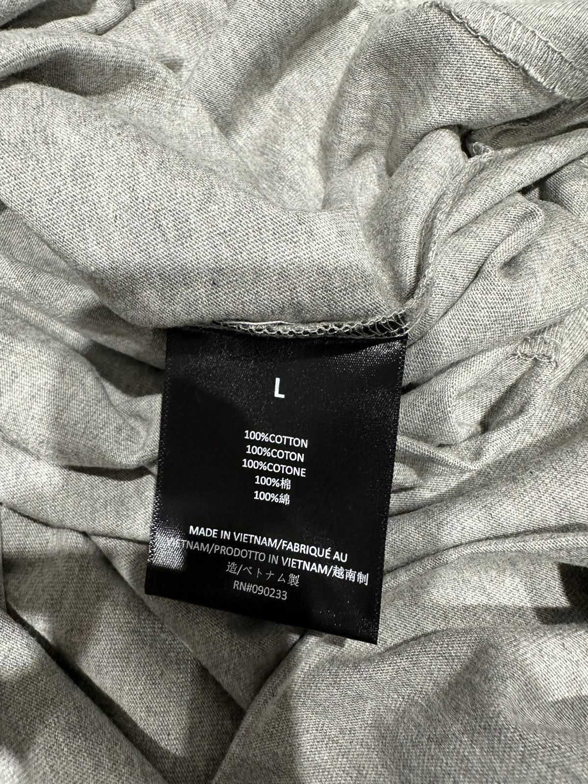 Essentials ESSENTIALS - Jersey Crewneck T-Shirt Dark Heather Size US L / EU 52-54 / 3 - 4 Thumbnail
