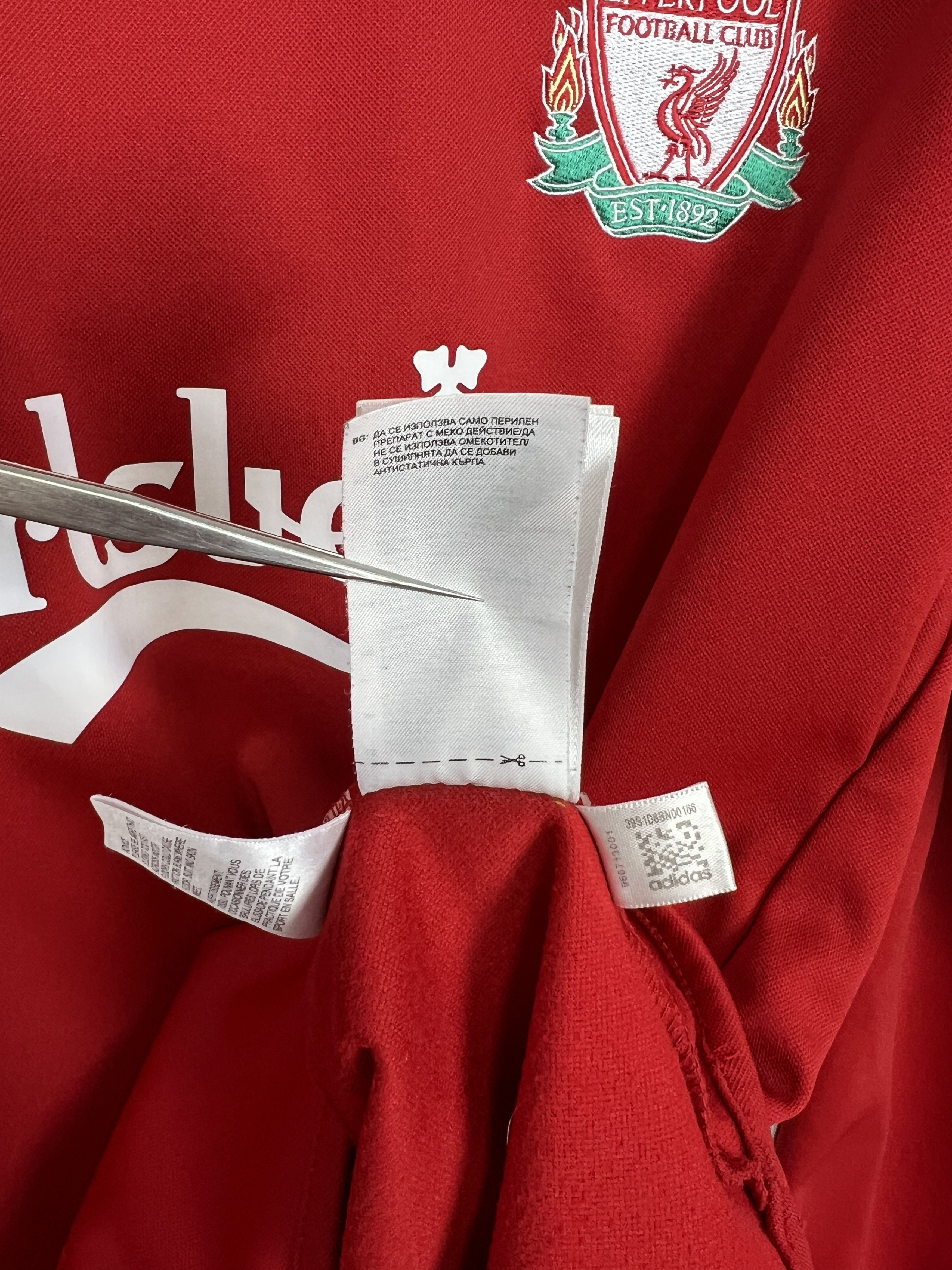 Adidas Vintage Adidas Liverpool Football Sweatshirt Soccer Jacket Size US L / EU 52-54 / 3 - 15 Thumbnail
