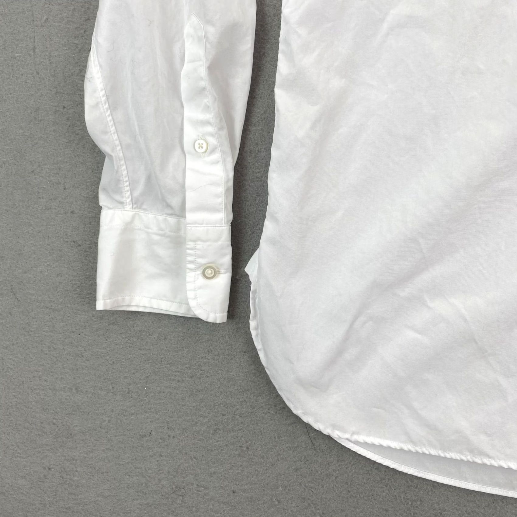 Ralph Lauren Purple Label Ralph Lauren Purple Label adrien shirt 4 broadcloth relaxed Button Blouse Womens Shirt Regular Size 4 White Cotton Chiffon Vintage: No Size S / US 4 / IT 40 - 5 Thumbnail