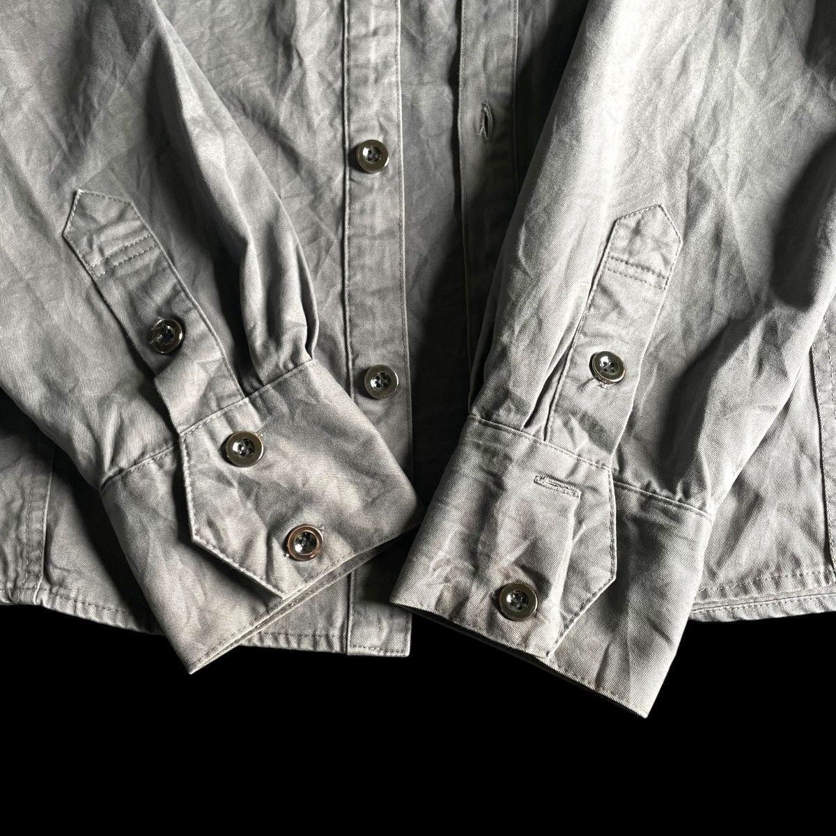 Hysteric Glamour 🇯🇵 LAGUST SKULL ADDICT TO ROCK PUNK BUTTON UP WORKSHIRT Size US M / EU 48-50 / 2 - 4 Thumbnail