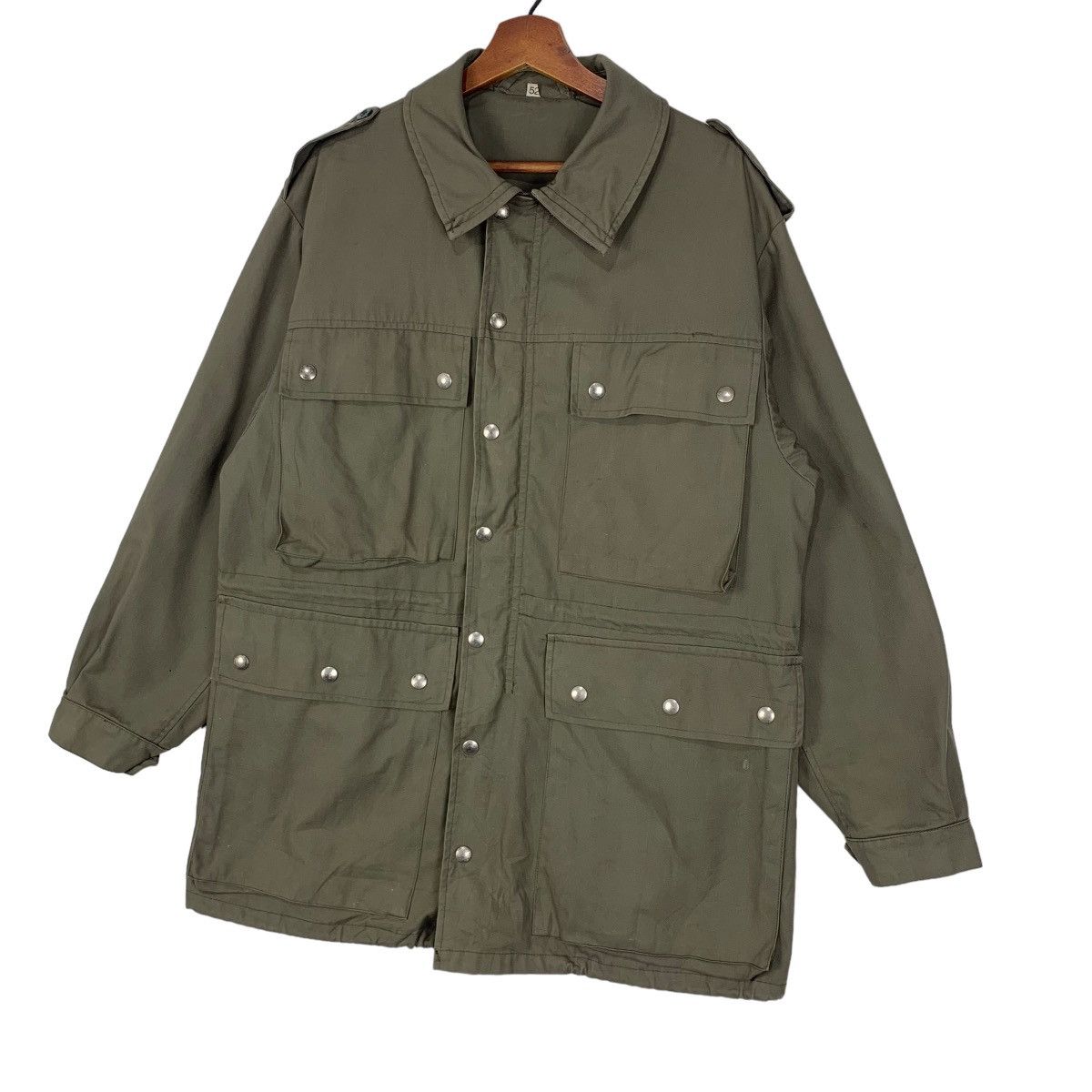 Vintage Vintage Feucher Ringelai German Military Parka Jacket Size US L / EU 52-54 / 3 - 4 Thumbnail