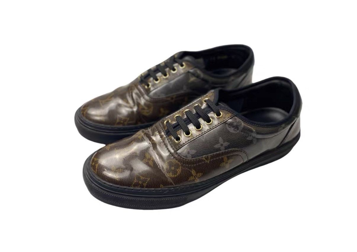 Louis Vuitton Louis Vuitton Monogram Colorblock Jelly Lace-Up Sneakers J31 Size US 9 / EU 42 - 1 Thumbnail