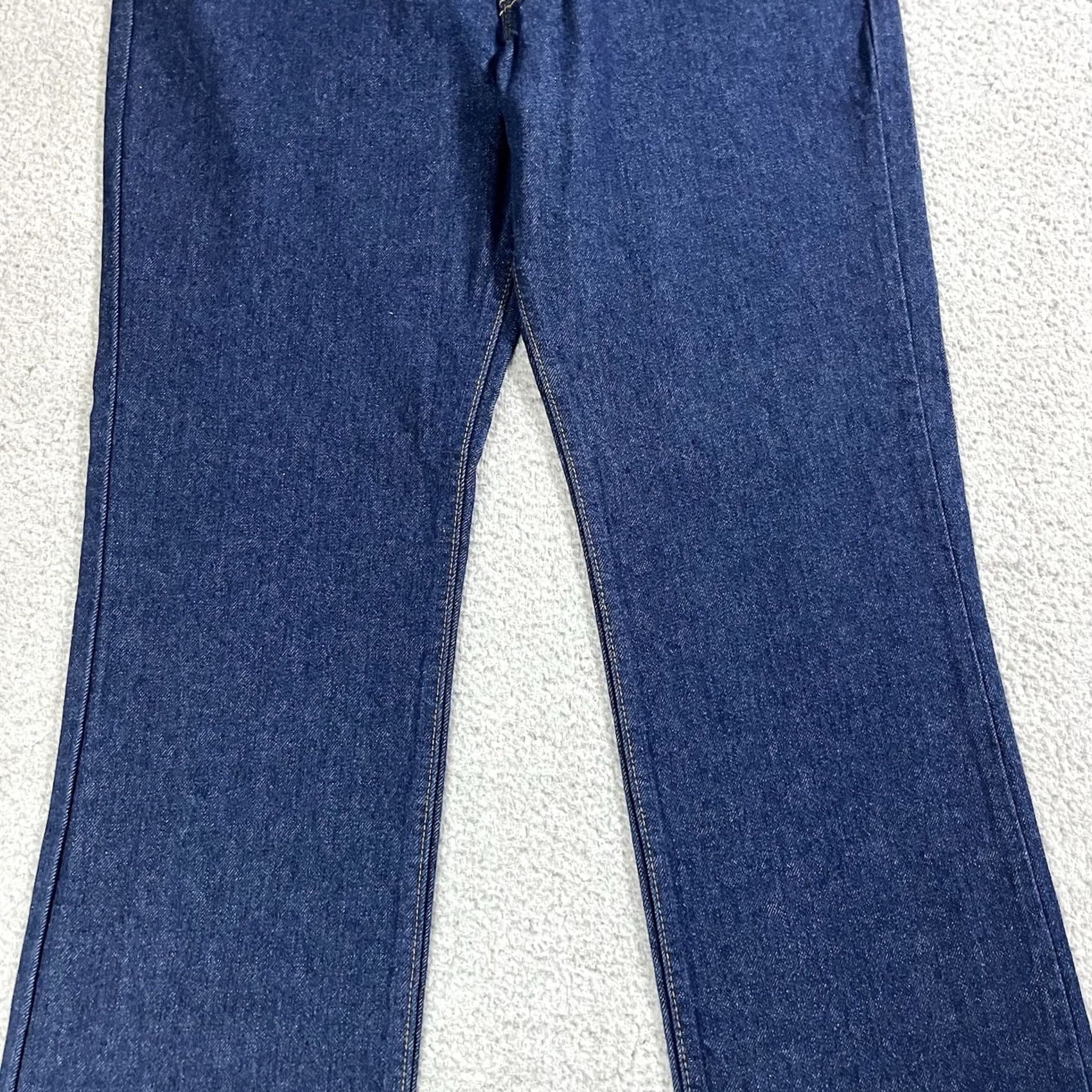 Levi's Levis 517 Jeans Mens 36x30 Denim Blue Vintage Dark Wash USA 80s 90s Bootcut 5-Pocket Design Regular Shirt? Size US 36 / EU 52 - 6 Thumbnail