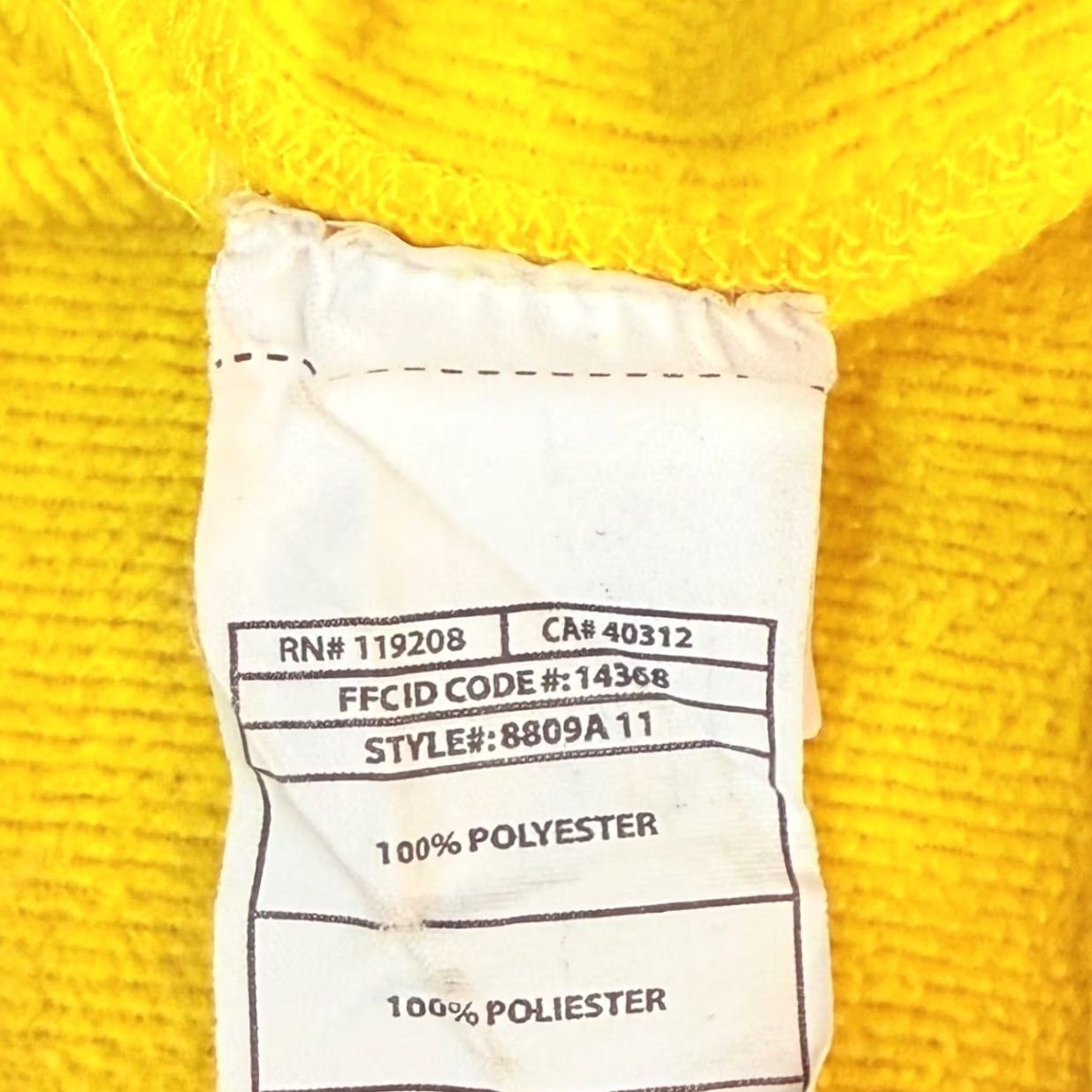 Adidas Adidas Mens L Michigan Wolverines Hoodie Yellow ClimaWarm Pullover Retro Sports Size US L / EU 52-54 / 3 - 7 Thumbnail