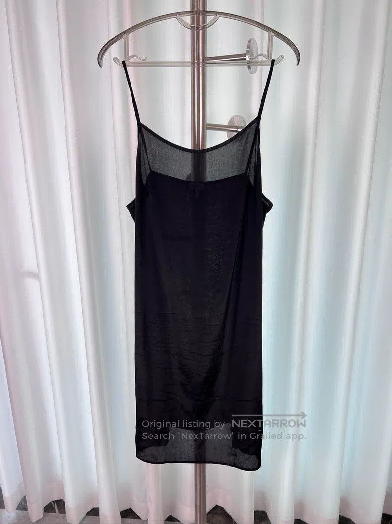 Loewe Loewe Women's Black Summer Silk Dress Size S / US 4 / IT 40 - 3 Thumbnail