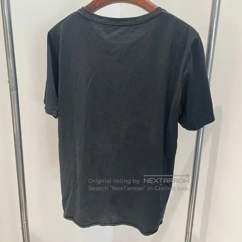 Yves Saint Laurent Saint Laurent Black Cotton Short Sleeve T-Shirt . Size M / US 6-8 / IT 42-44 - 2 Thumbnail