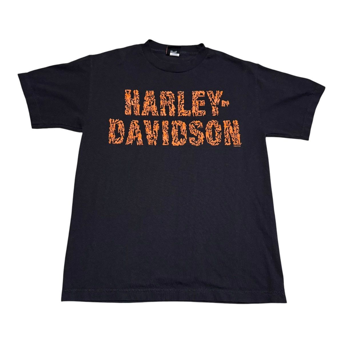 Harley Davidson Harley Davidson Pin Up Women Logo Spell Out Shirt Adult M Size US M / EU 48-50 / 2 - 1 Thumbnail