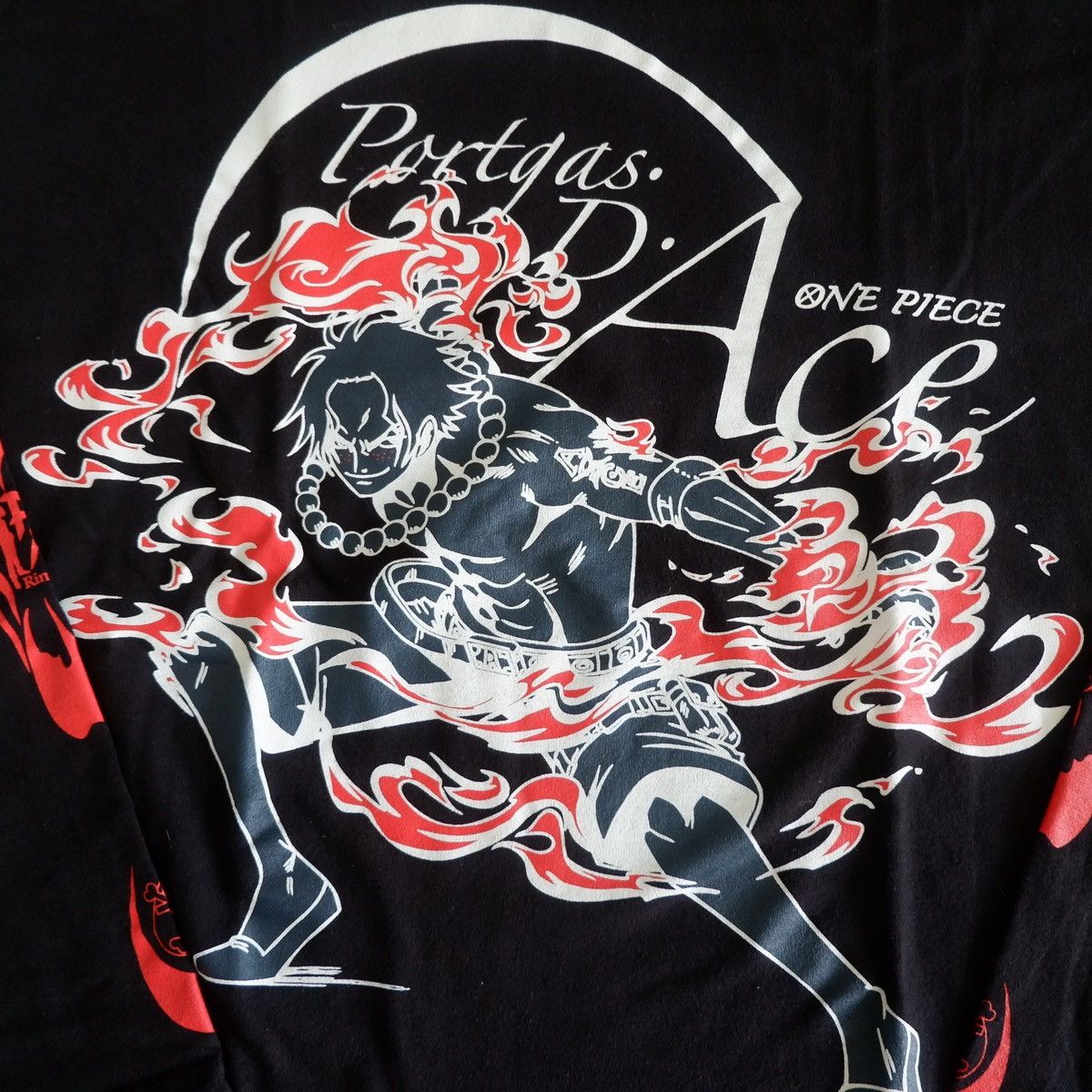 One Piece Tshirt One Piece Portgas D. Ace Size US XL / EU 56 / 4 - 2 Thumbnail