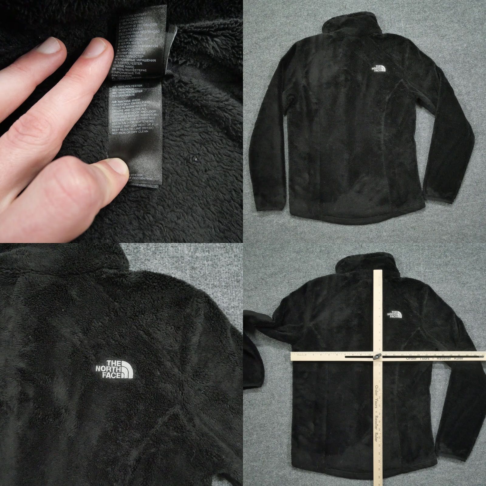 The North Face The North Face Jacket Womens Small Black Fleece Full Zip Outdoors Size S / US 4 / IT 40 - 8 Thumbnail