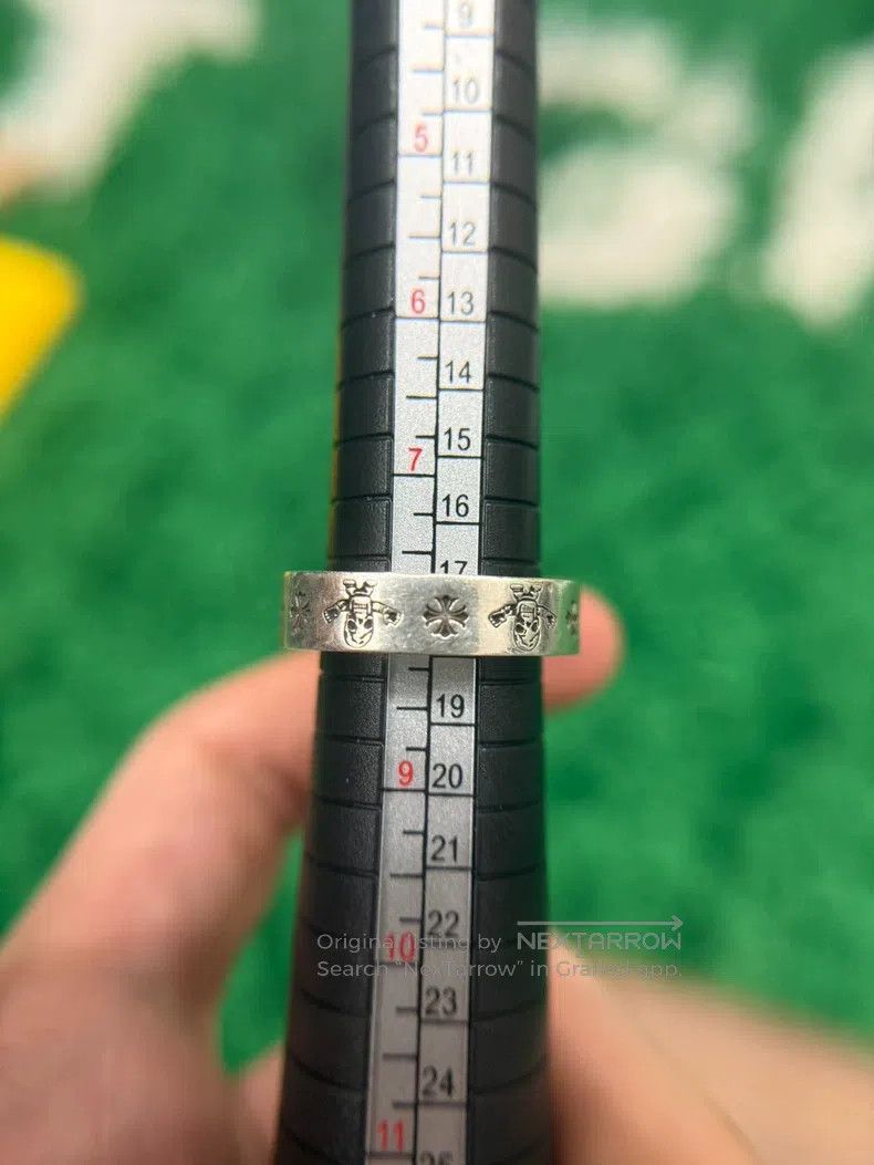 Chrome Hearts CHROME HEARTS US 8 Skull and Crossbones ring Size ONE SIZE - 7 Thumbnail