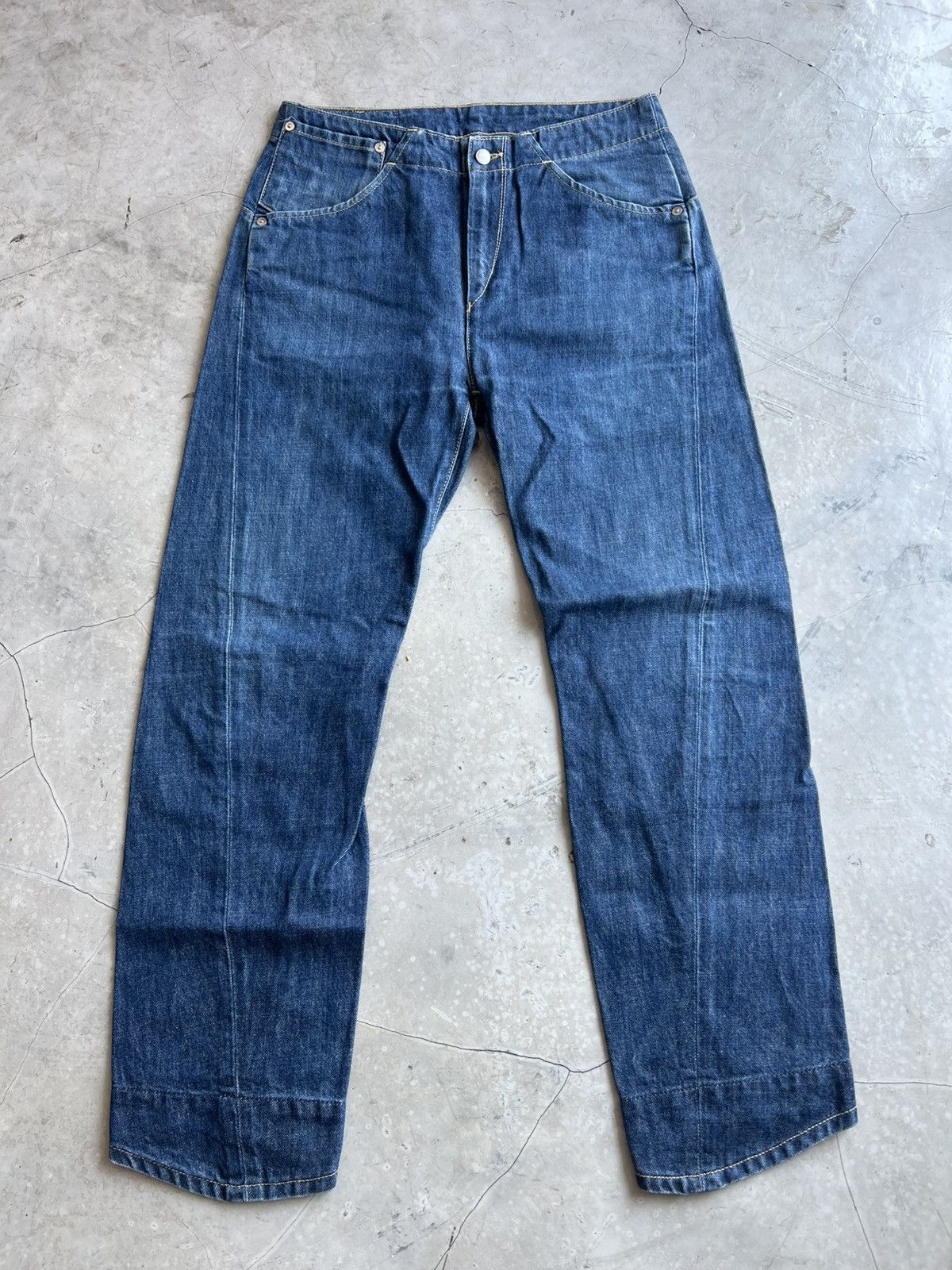 Levi's Levis Engineered Jeans Tag W29 Actual 30x28 Size US 29 - 1 Thumbnail