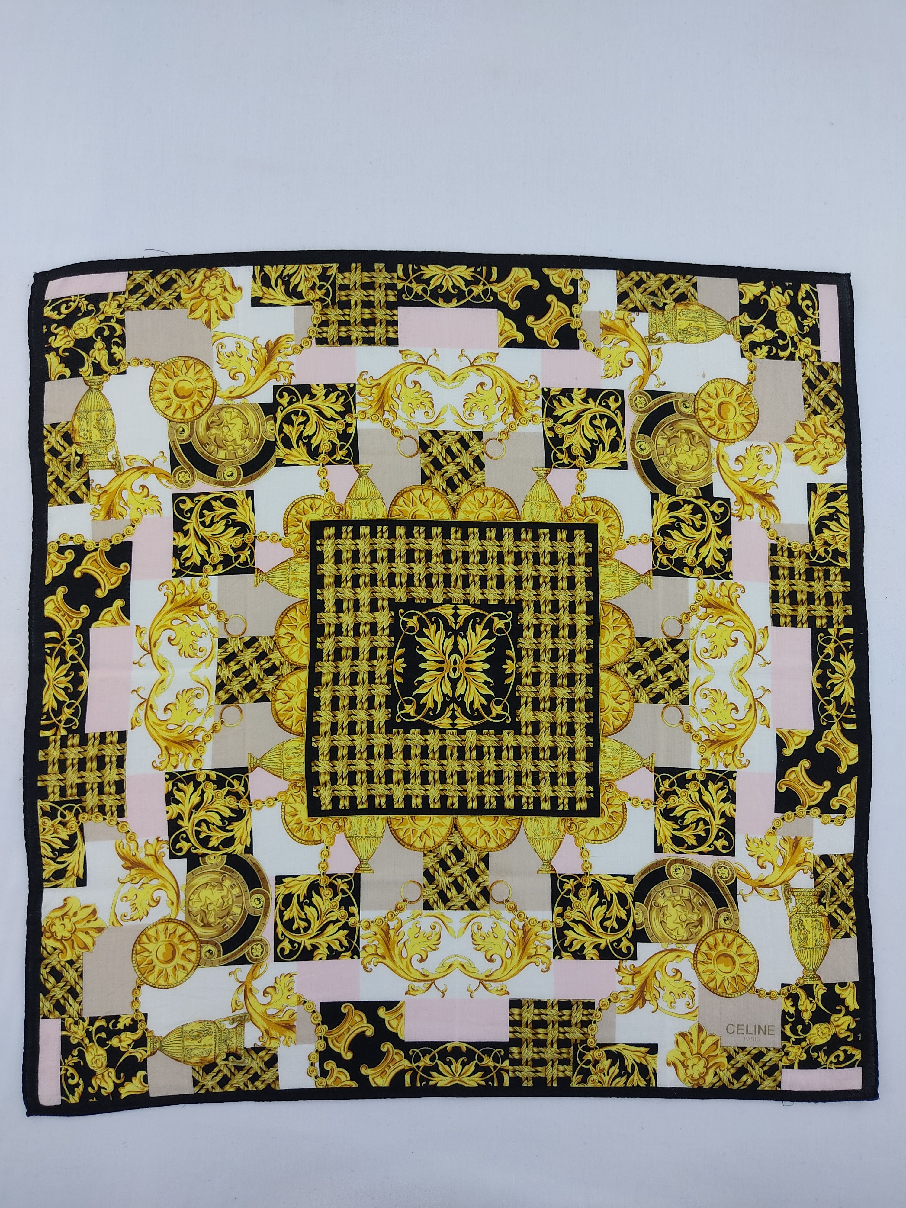 Celine Vintage Celine Handkerchief / Neckwear / Bandana Size ONE SIZE - 1 Thumbnail