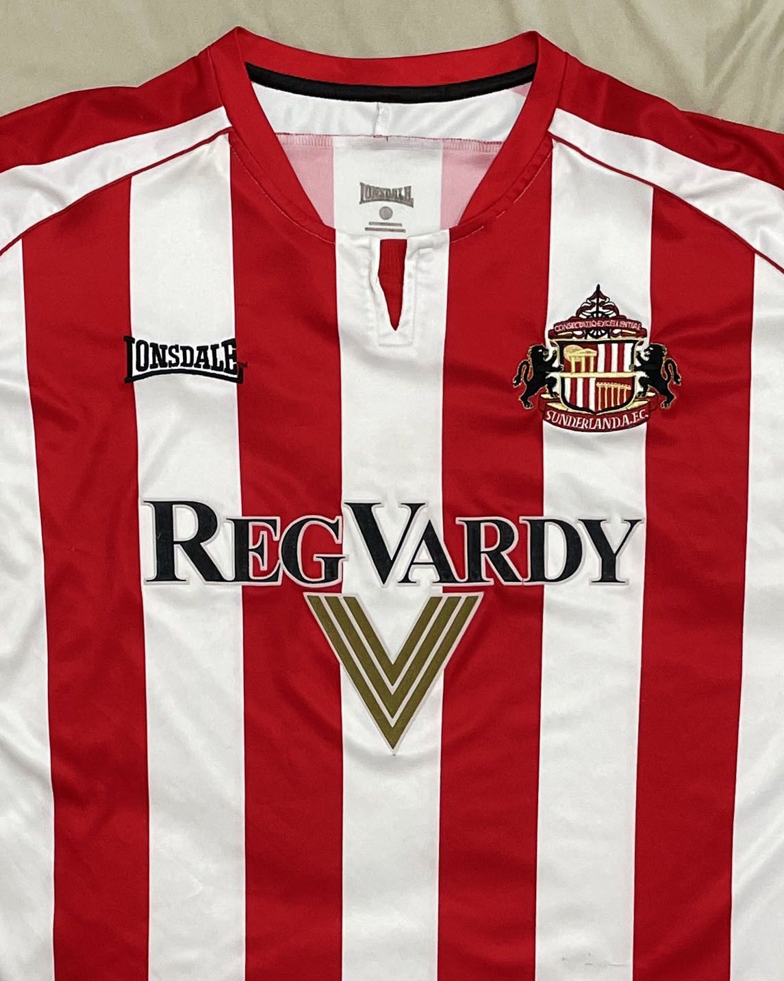 Lonsdale Sunderland Home Kit 2005 2006 2007 Size US L / EU 52-54 / 3 - 3 Thumbnail