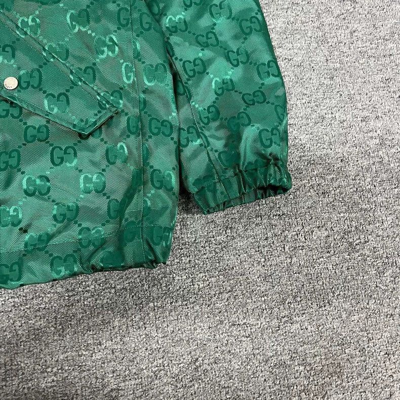 Gucci Gucci Double G Printed Oversized Windbreaker Jacket-2506 Size L / US 10 / IT 46 - 4 Thumbnail