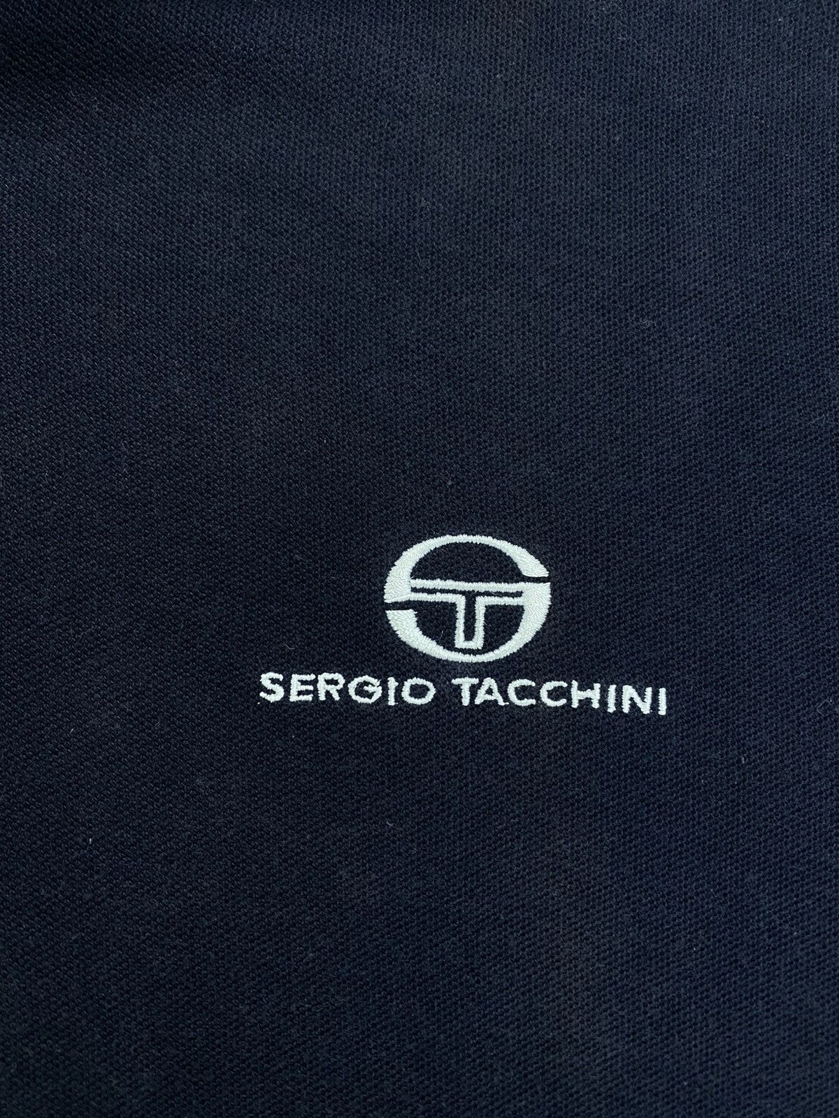 Sergio Tacchini × Vintage Vintage Sergio Tacchini Embroidery Logo Polo Shirt Size US M / EU 48-50 / 2 - 7 Thumbnail