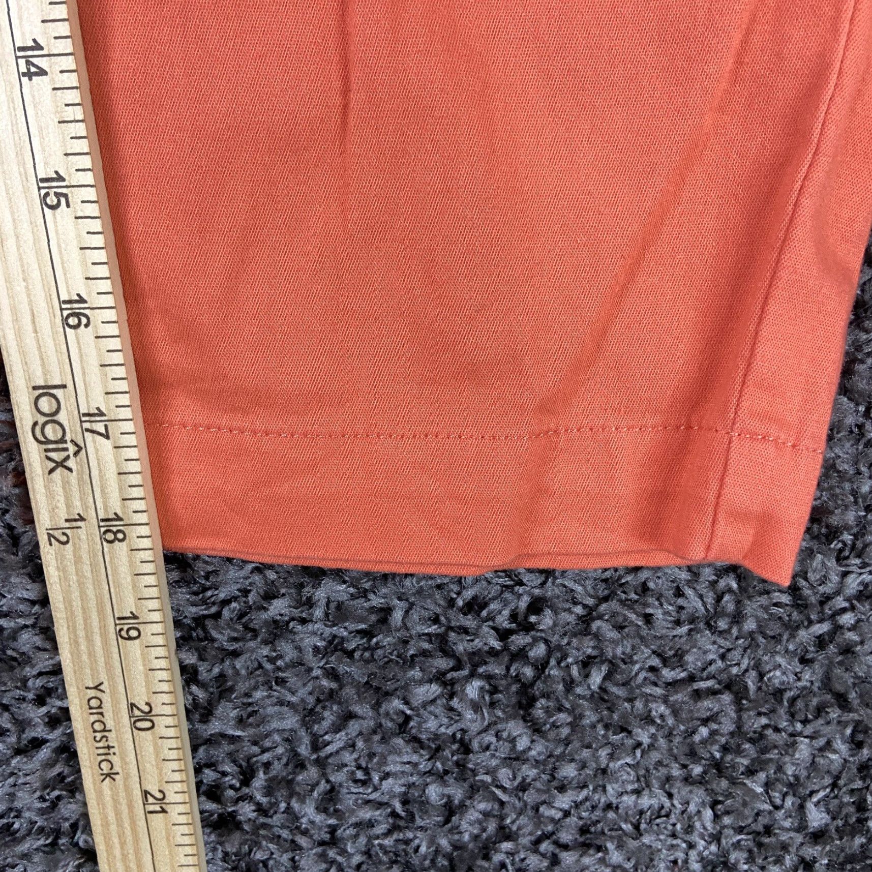 Vintage VINTAGE St. John's Bay Capri Women's Size 12 Orange Pants Women's 12 Orange Size ONE SIZE - 6 Thumbnail