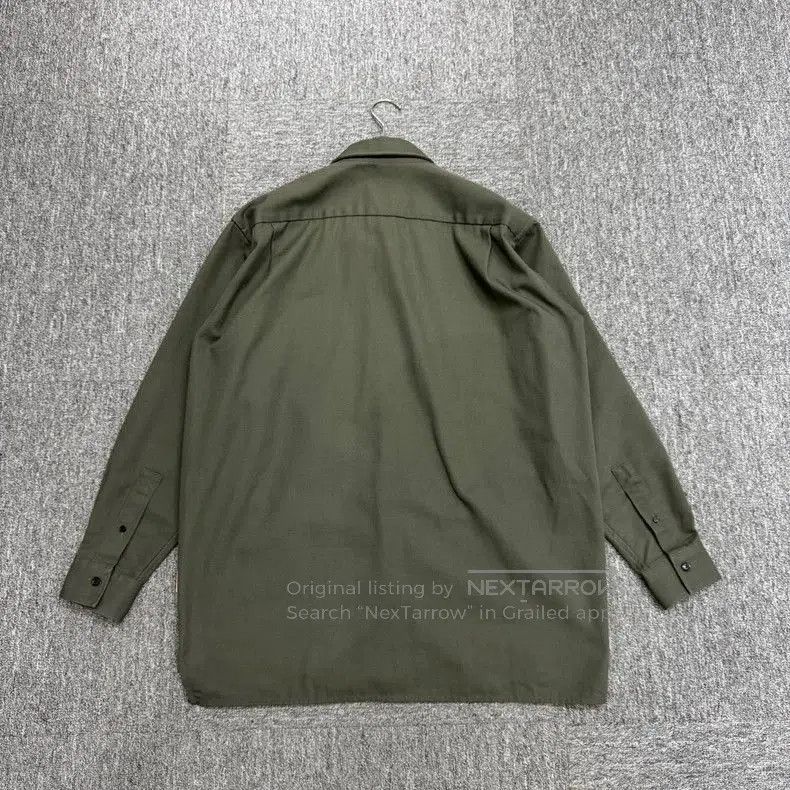 Vintage Acne Studios Green Long Sleeve Shirt. Size US M / EU 48-50 / 2 - 2 Thumbnail