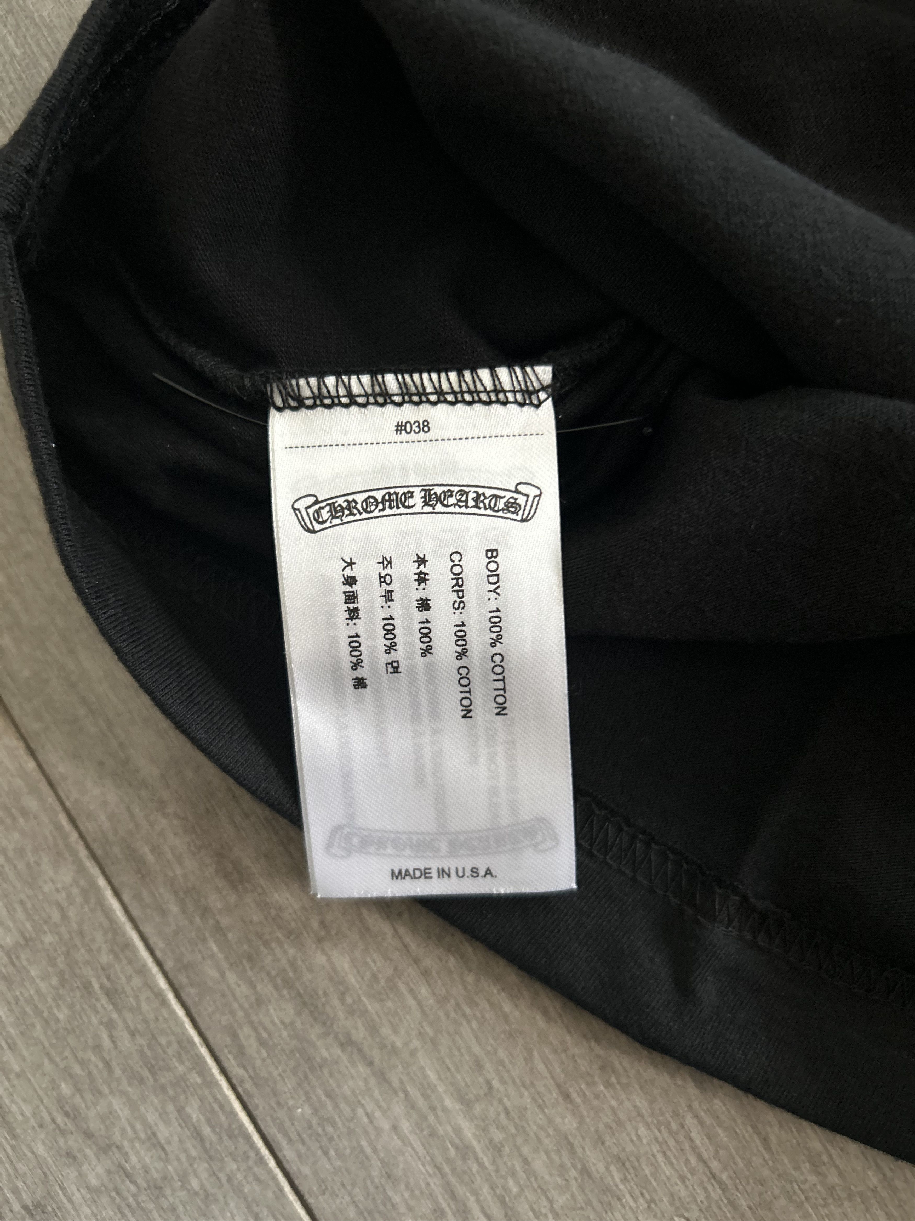 Chrome Hearts Chrome Hearts Miami Exclusive LS Tee Size US M / EU 48-50 / 2 - 3 Thumbnail