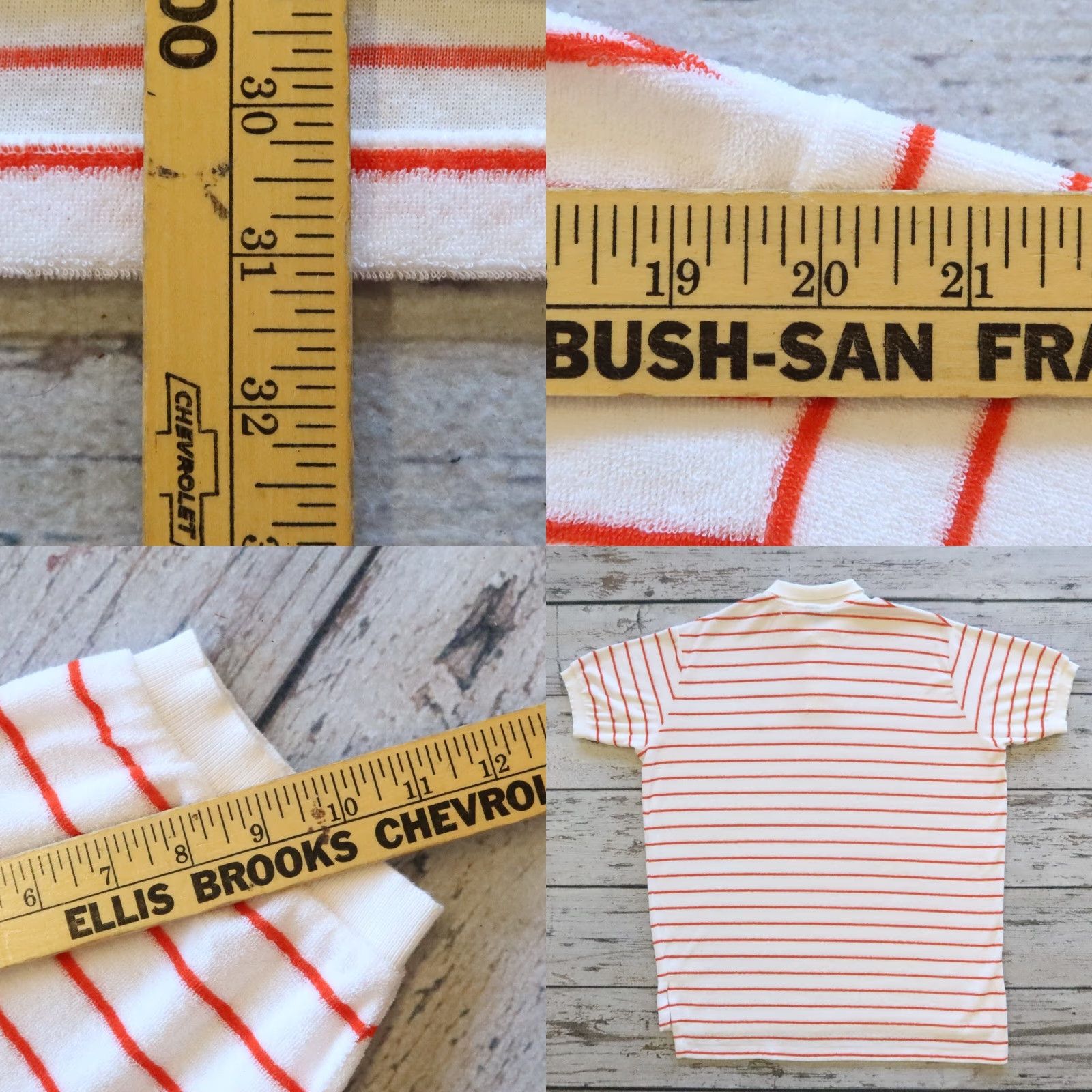 Ralph Lauren Vintage Polo Ralph Lauren French Terry Polo Shirt M Orange Mens Size US M / EU 48-50 / 2 - 8 Thumbnail