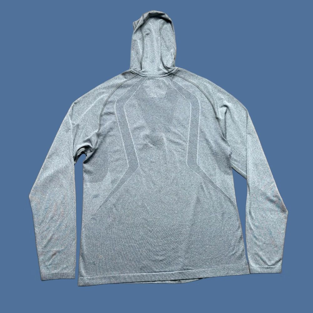 Lululemon Lululemon 1/4 Zip Mens Medium Gray Performance Vented Lightweight Gym Running Shirt Size US M / EU 48-50 / 2 - 1 Thumbnail