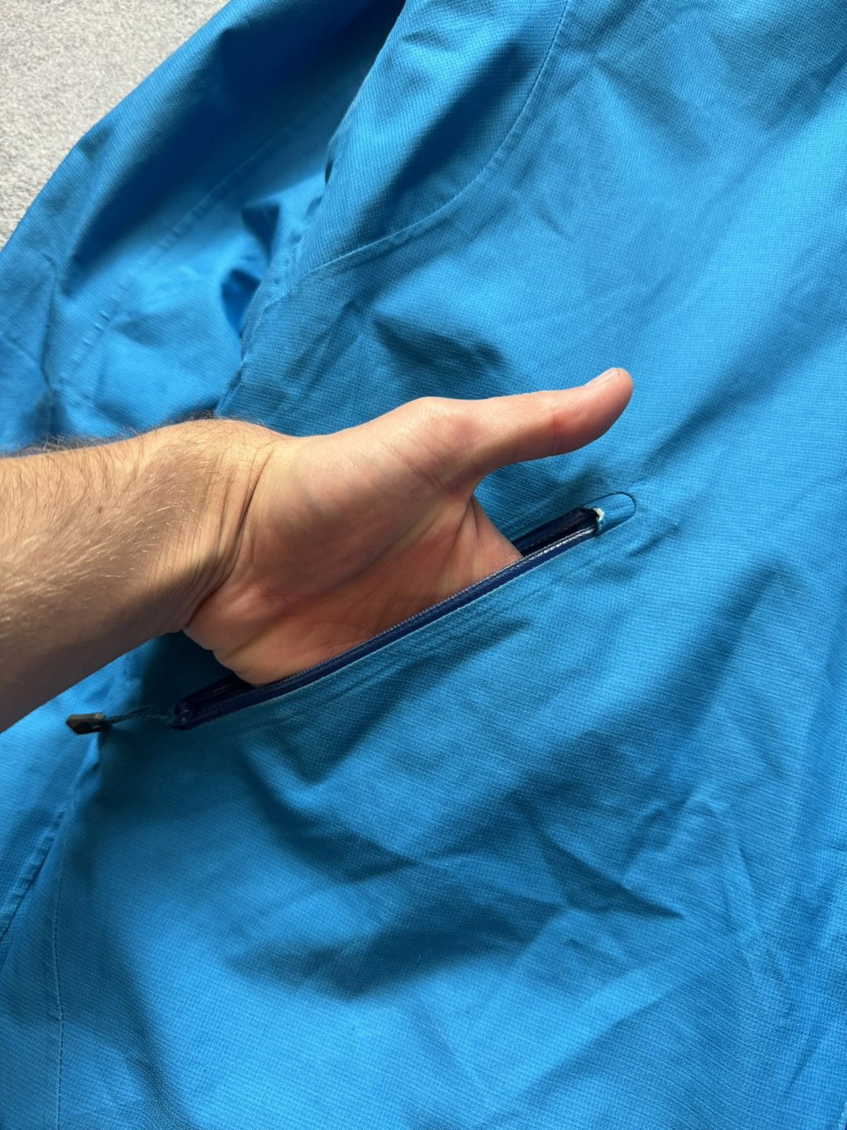 Mammut Mammut L man blue zip hooded jacket drytech windbreaker ski Size US L / EU 52-54 / 3 - 8 Thumbnail
