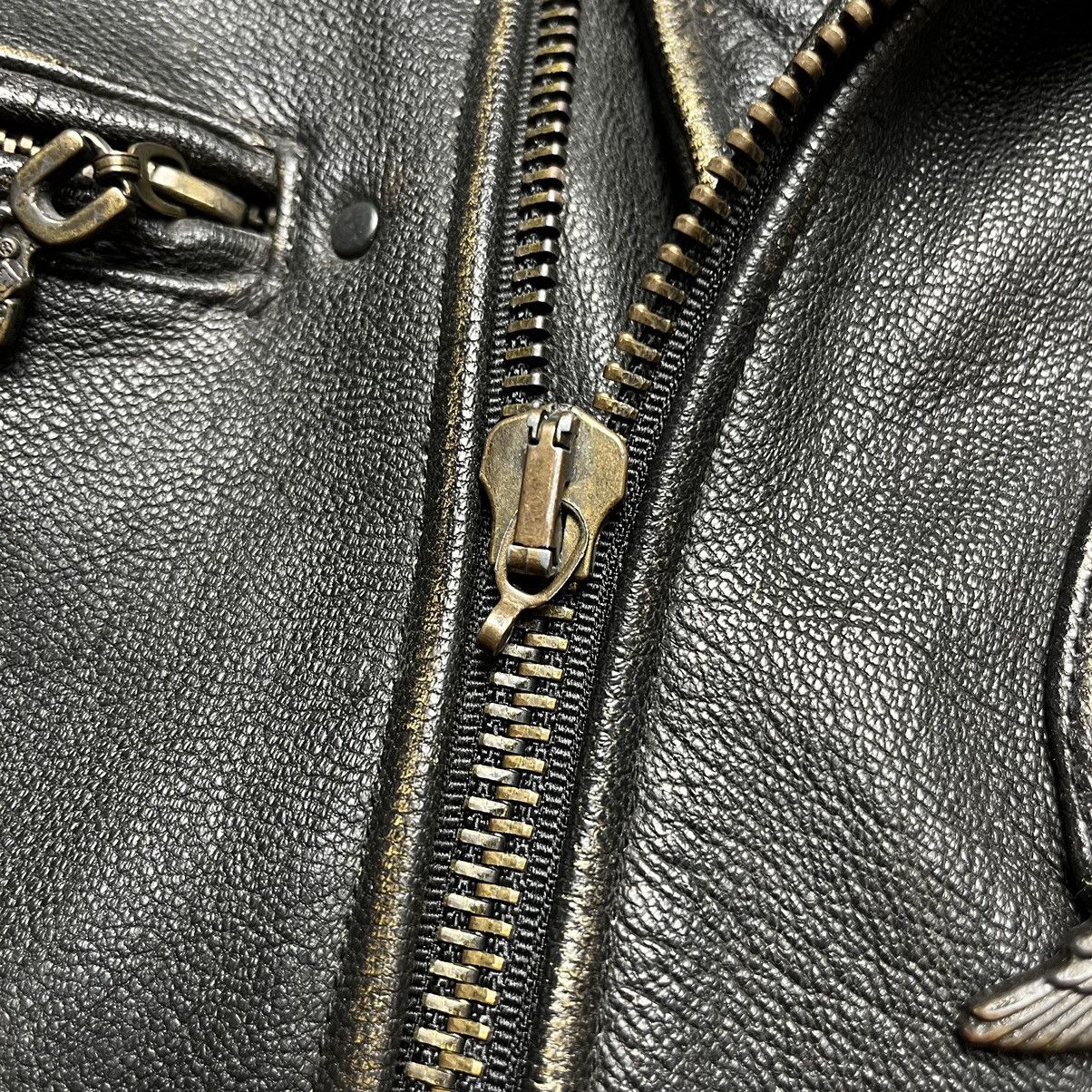 Harley Davidson Harley Davidson Motorcycles Leather Jacket Size US XL / EU 56 / 4 - 15 Thumbnail