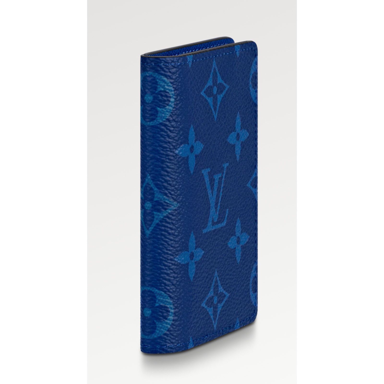 Louis Vuitton Louis Vuitton Navy Monogram Logo Pocket Organizer Wallet Size ONE SIZE - 3 Thumbnail