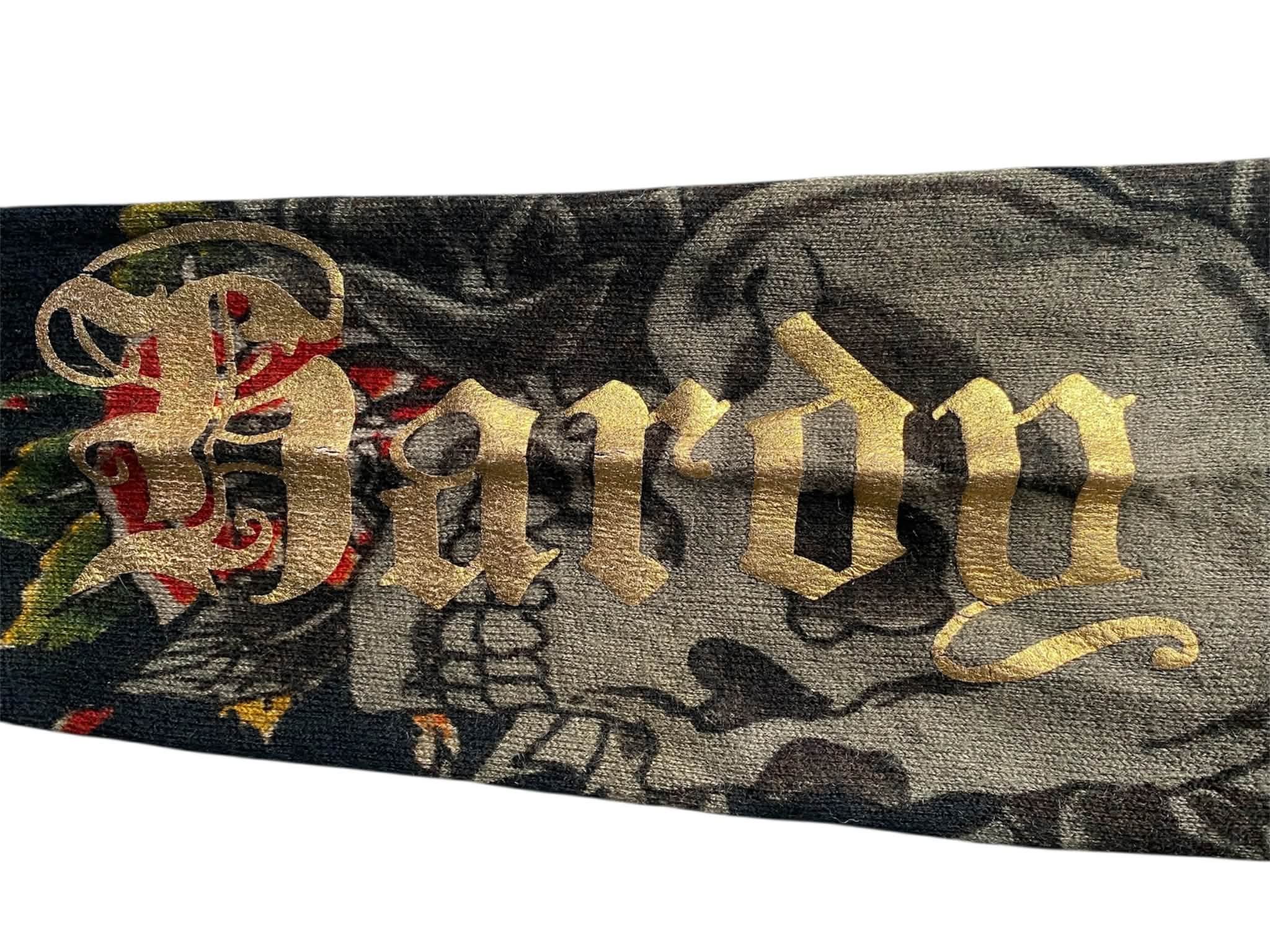 Ed Hardy Ed Hardy Black Tattoo Zip Up Hoodie Skull Heart Cross Size S / US 4 / IT 40 - 7 Thumbnail