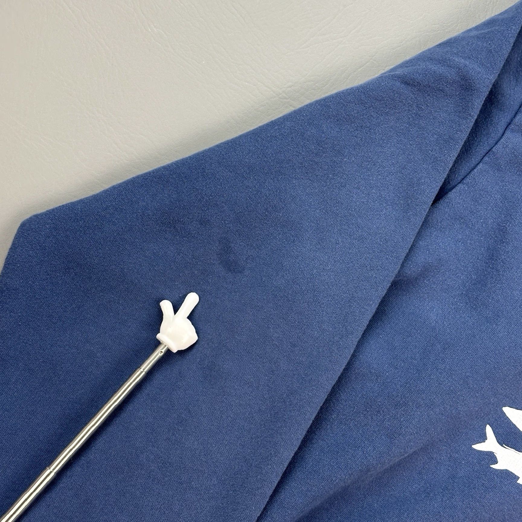 Vintage Columbia PFG Hoodie Mens 2XL Blue USA Fish Flag Pullover Outdoor Hiking Fishing Hooded Pockets Regular Fit Shirt Size US XXL / EU 58 / 5 - 5 Thumbnail
