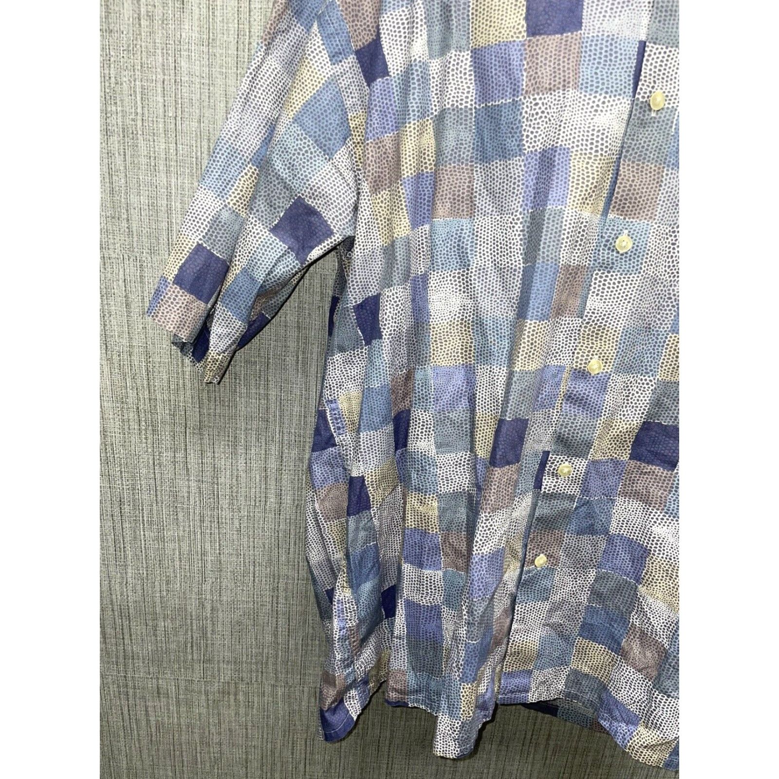 Countess Mara Countess Mara Cotton Button Down Shirt Mens XL Multicolor Size US XL / EU 56 / 4 - 5 Thumbnail