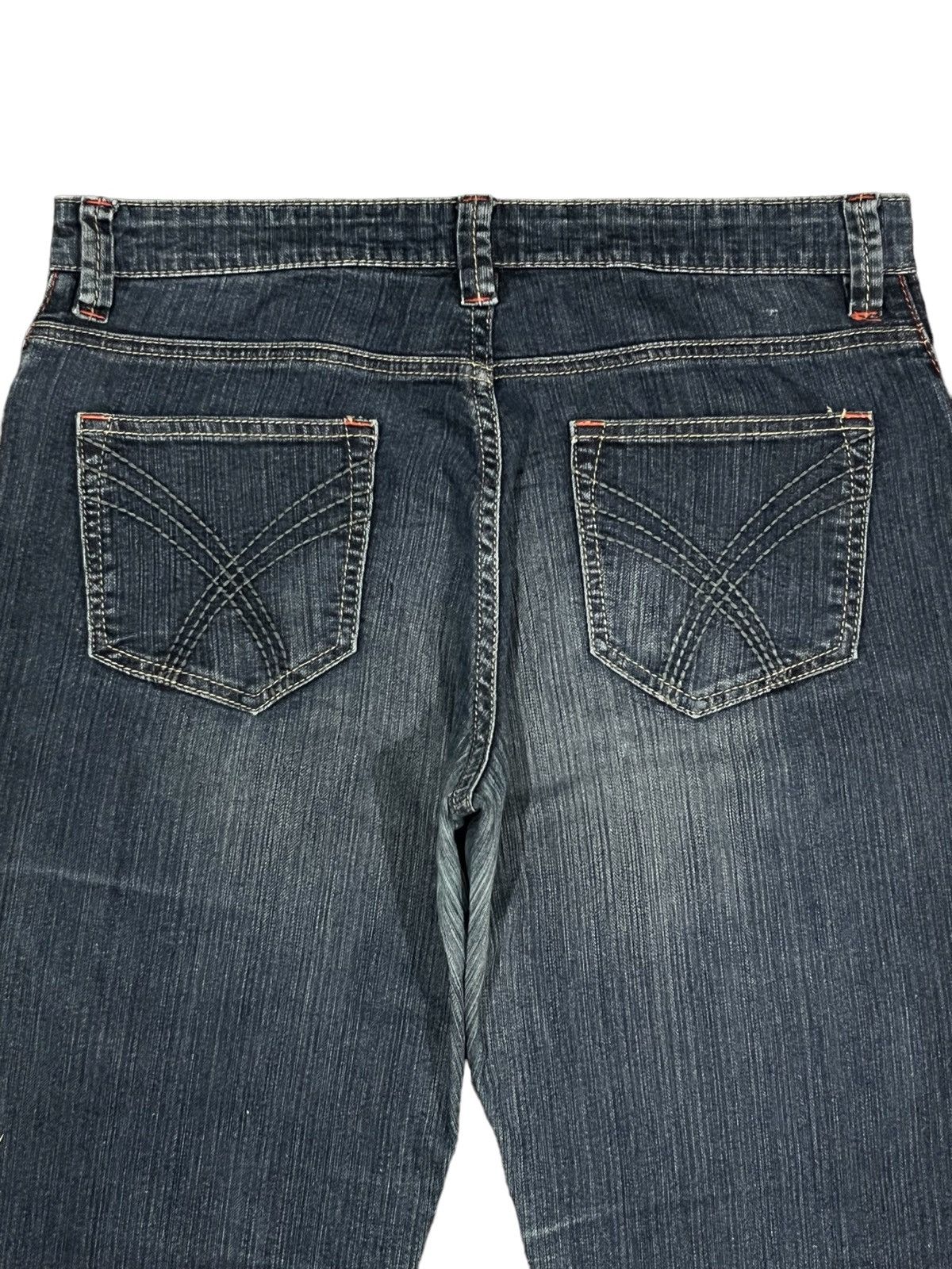 Japanese Brand Vintage Y2K Japanese Brand Blue Washed Flare Jeans Size US 33 - 4 Thumbnail
