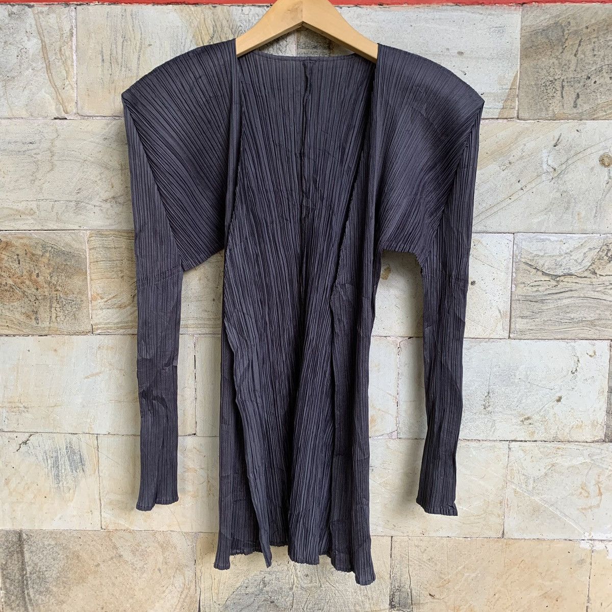 Pleats Please Issey Miyake Rare Vintage Pleats Please By Issey Miyake Haori Cardigan Size L / US 10 / IT 46 - 1 Thumbnail