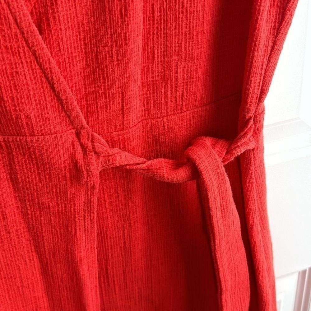Designer J Crew wrap dress in red Size XXS / US 00 / IT 34 - 7 Thumbnail