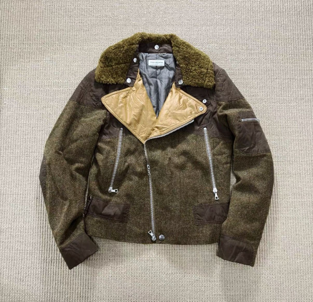 Dries Van Noten Dries Van Noten 13AW Biker Zip Jacket J29 Size US M / EU 48-50 / 2 - 4 Thumbnail