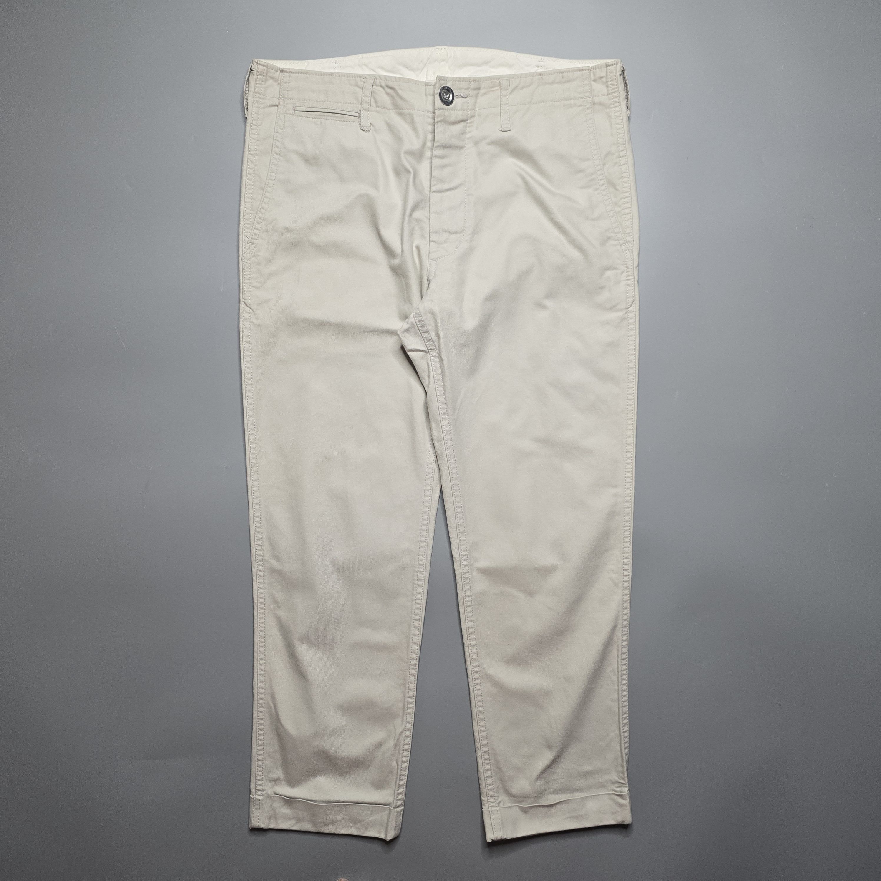 Visvim - High Water Chino Pants - Cream