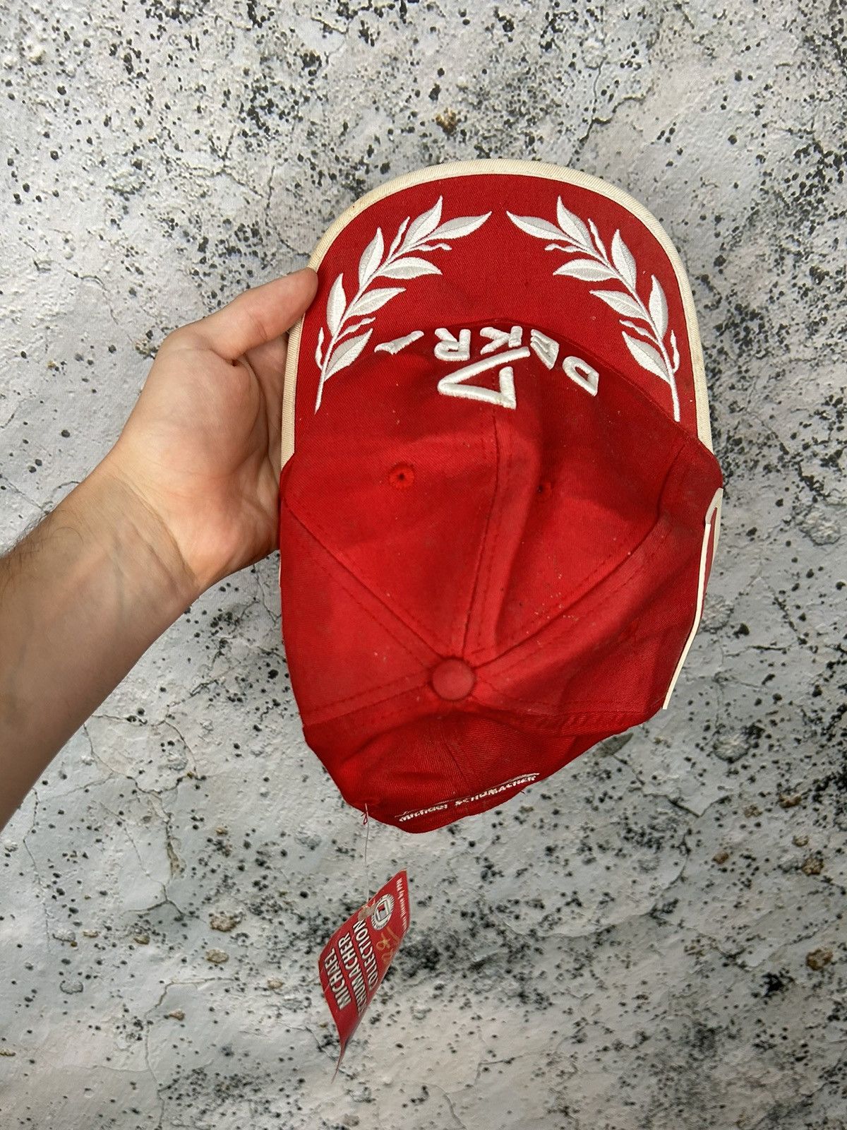 Formula 1 Vintage F1 Michael Schumacher Dekra 90s Rare Hat Cap Size ONE SIZE - 5 Thumbnail