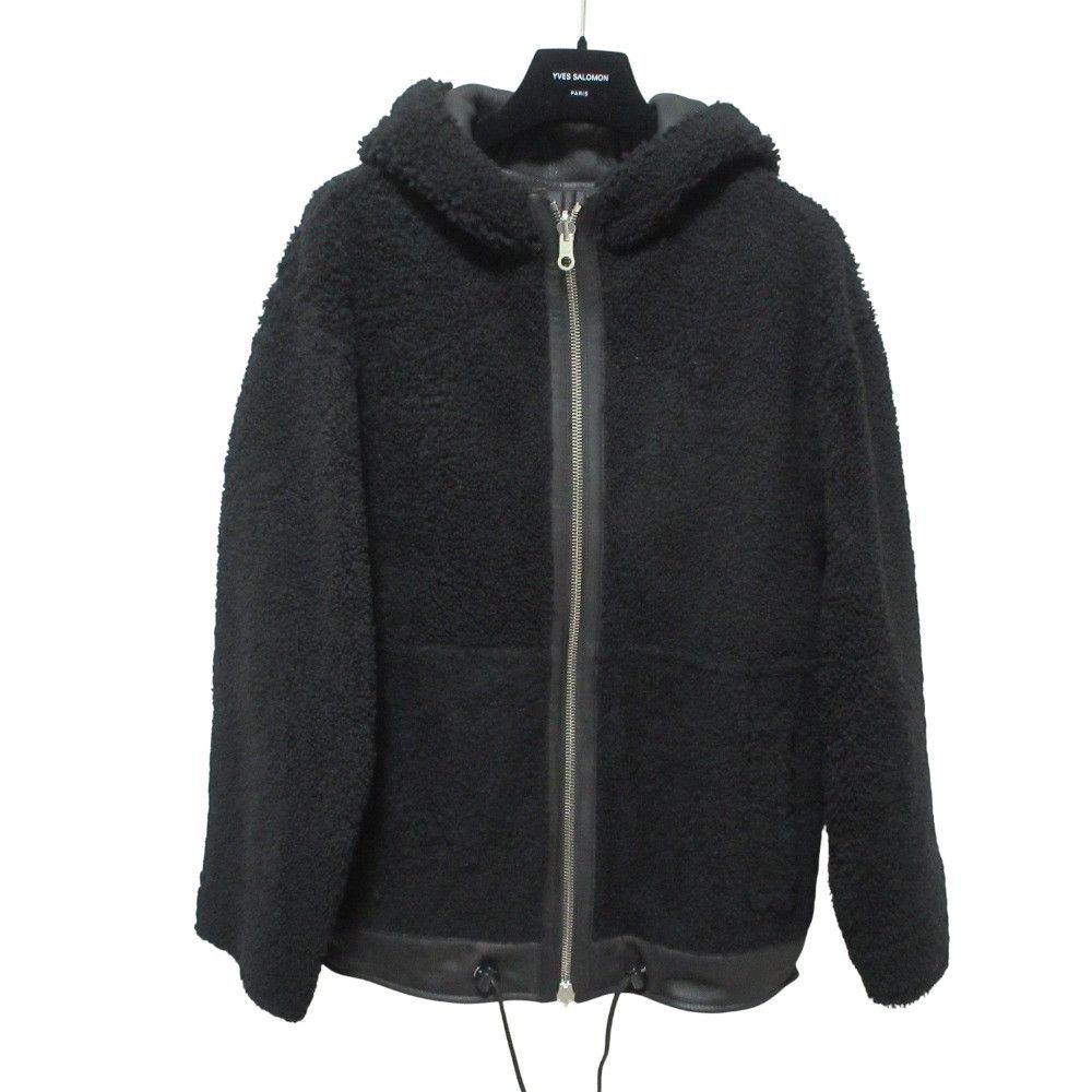 Yves Salomon Yves Salomon Yves Salomon Reversible Shearling Jacket Fur Outerwear 22WYV64567MRMX DUTY FREE for USA Size ONE SIZE - 1 Thumbnail